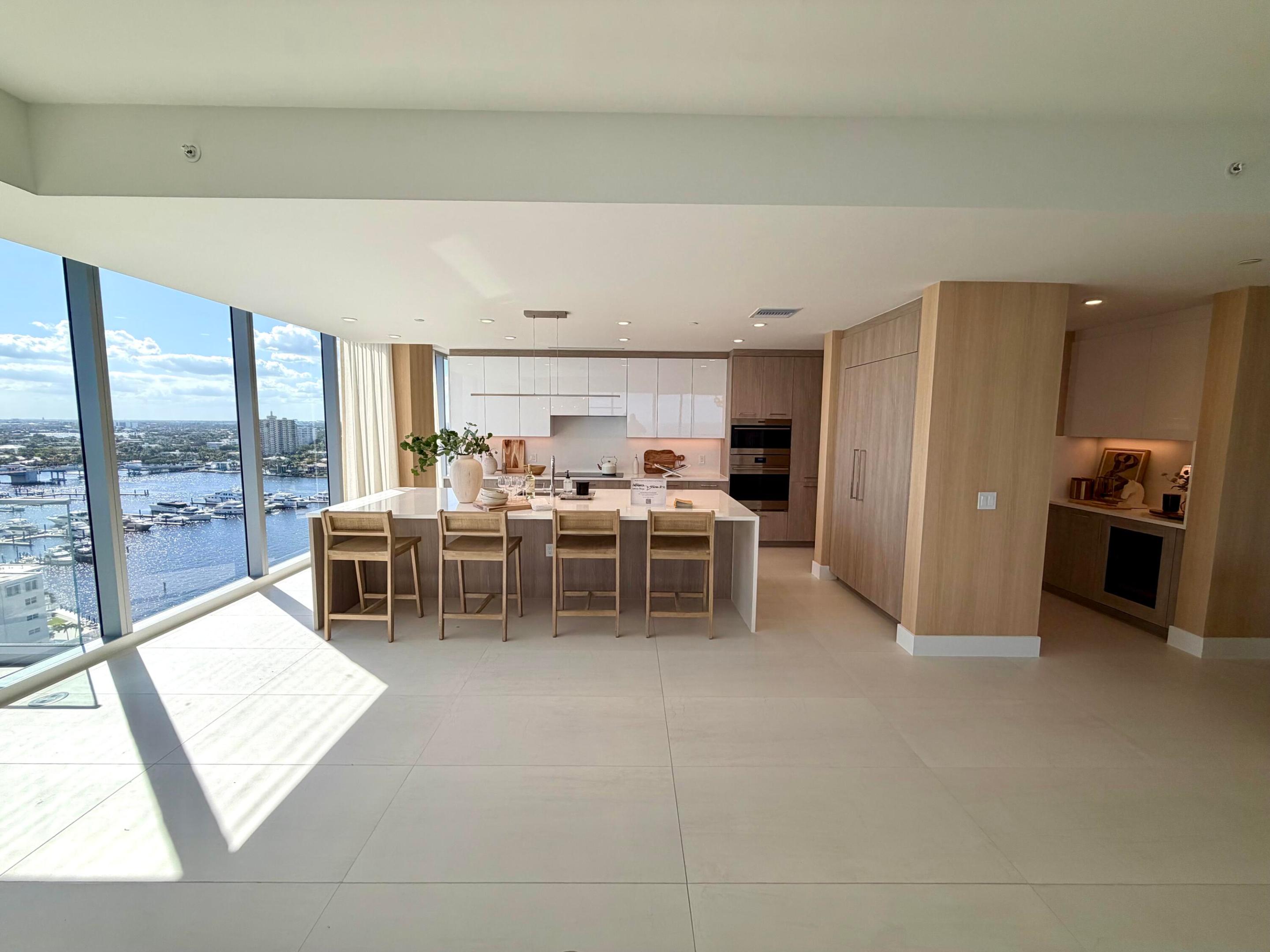 Kitchen with casual dinning