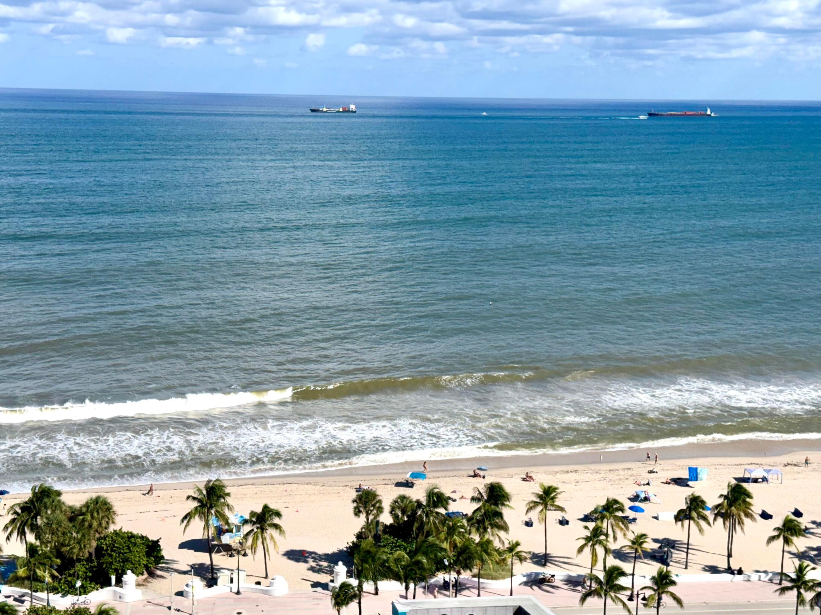 View from living area balcony