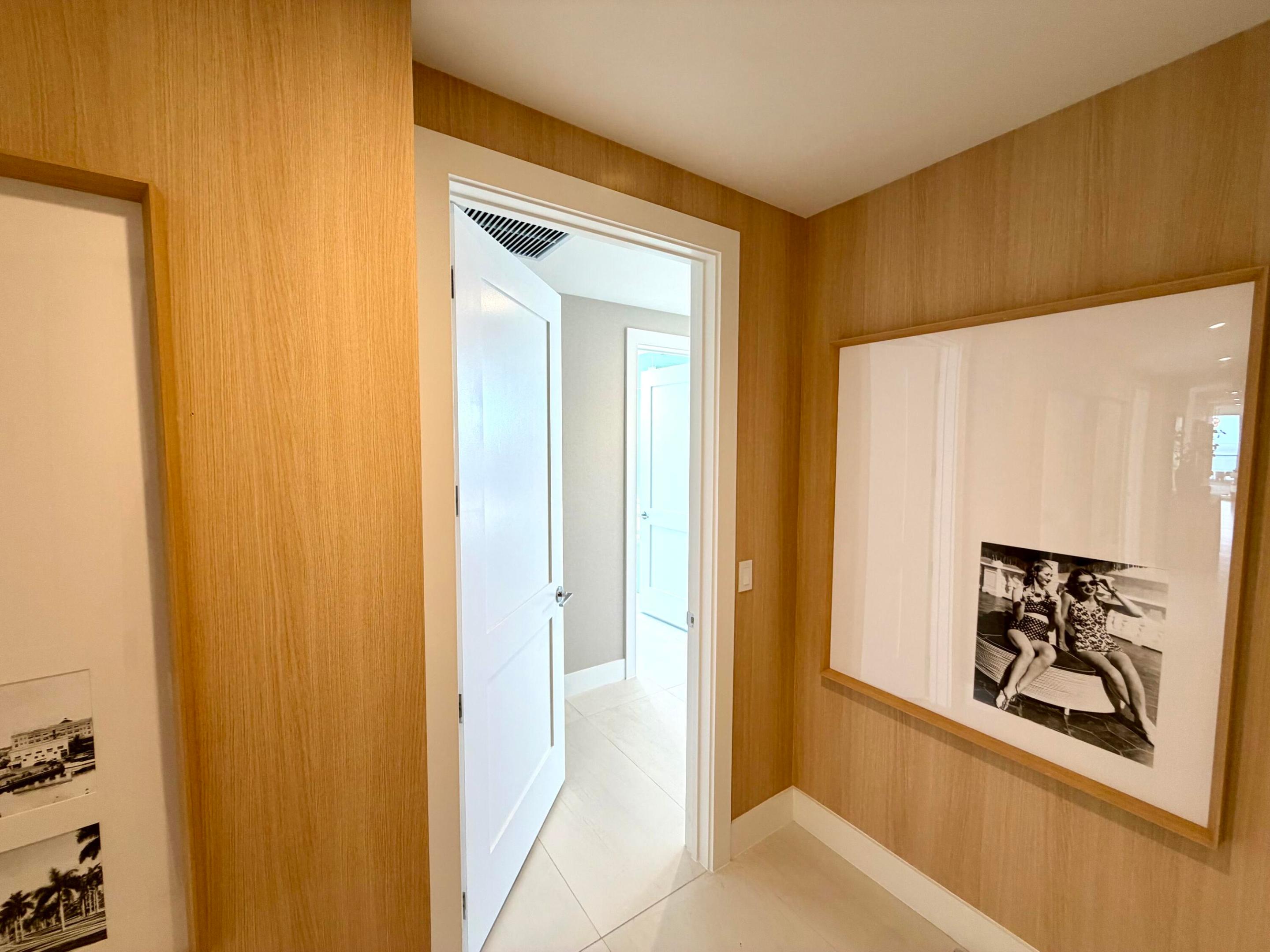 Entrance to owner's suite