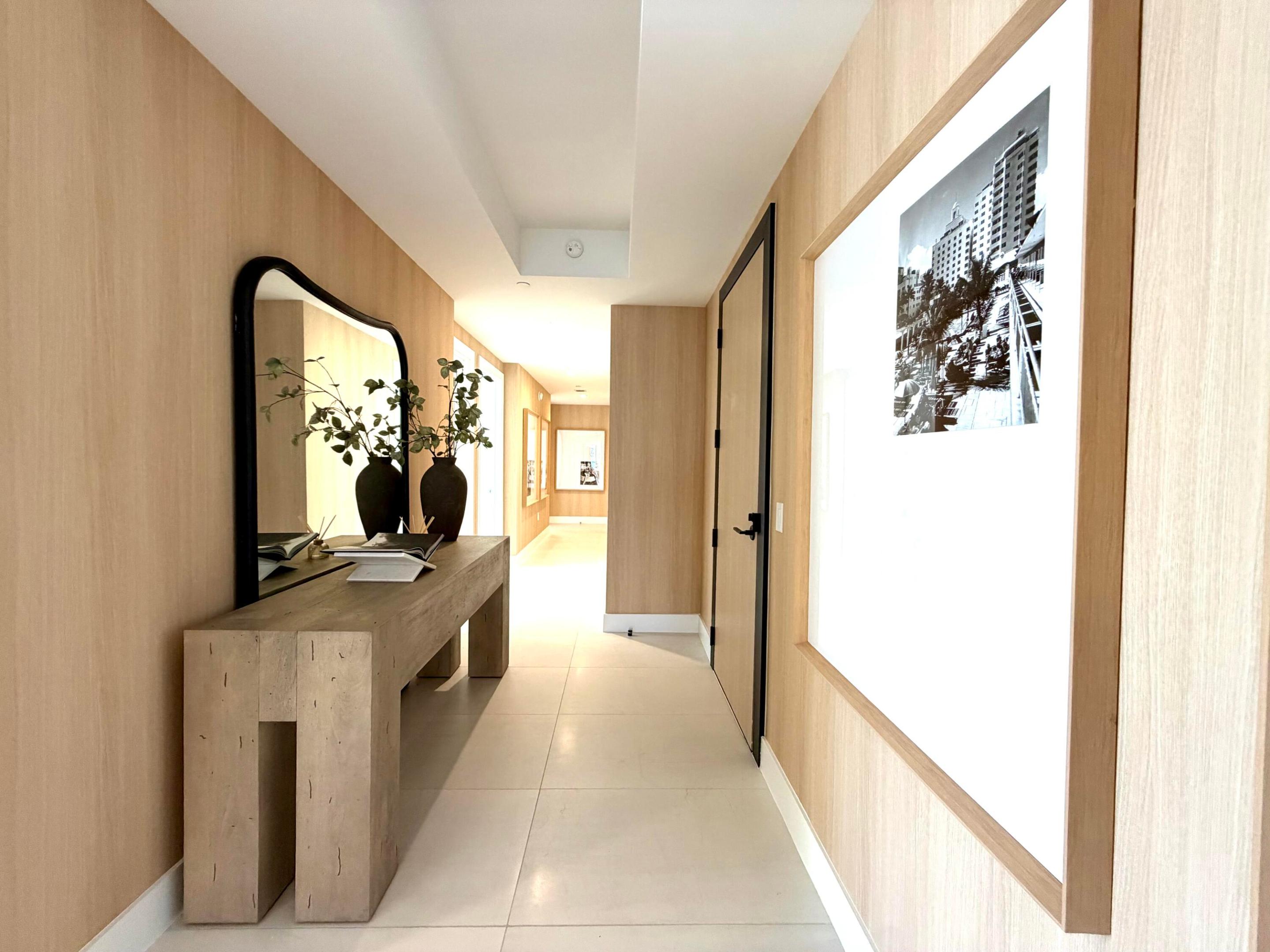 Hallway to guest suites and owner's suite