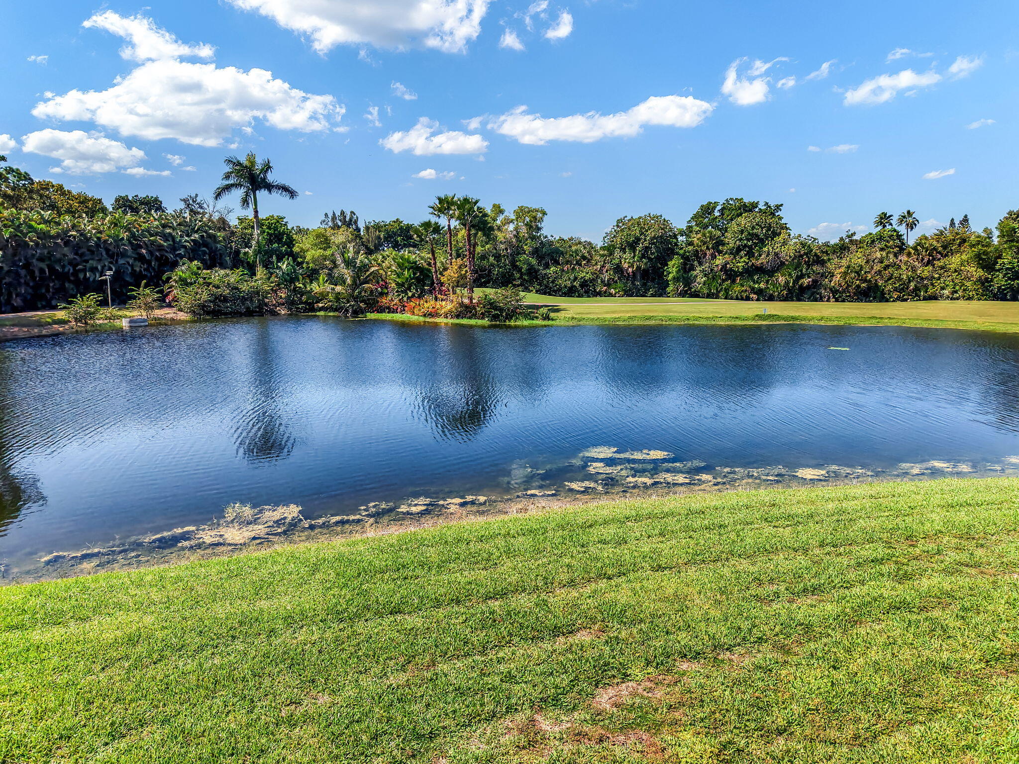 Back View Lake and Golf Course