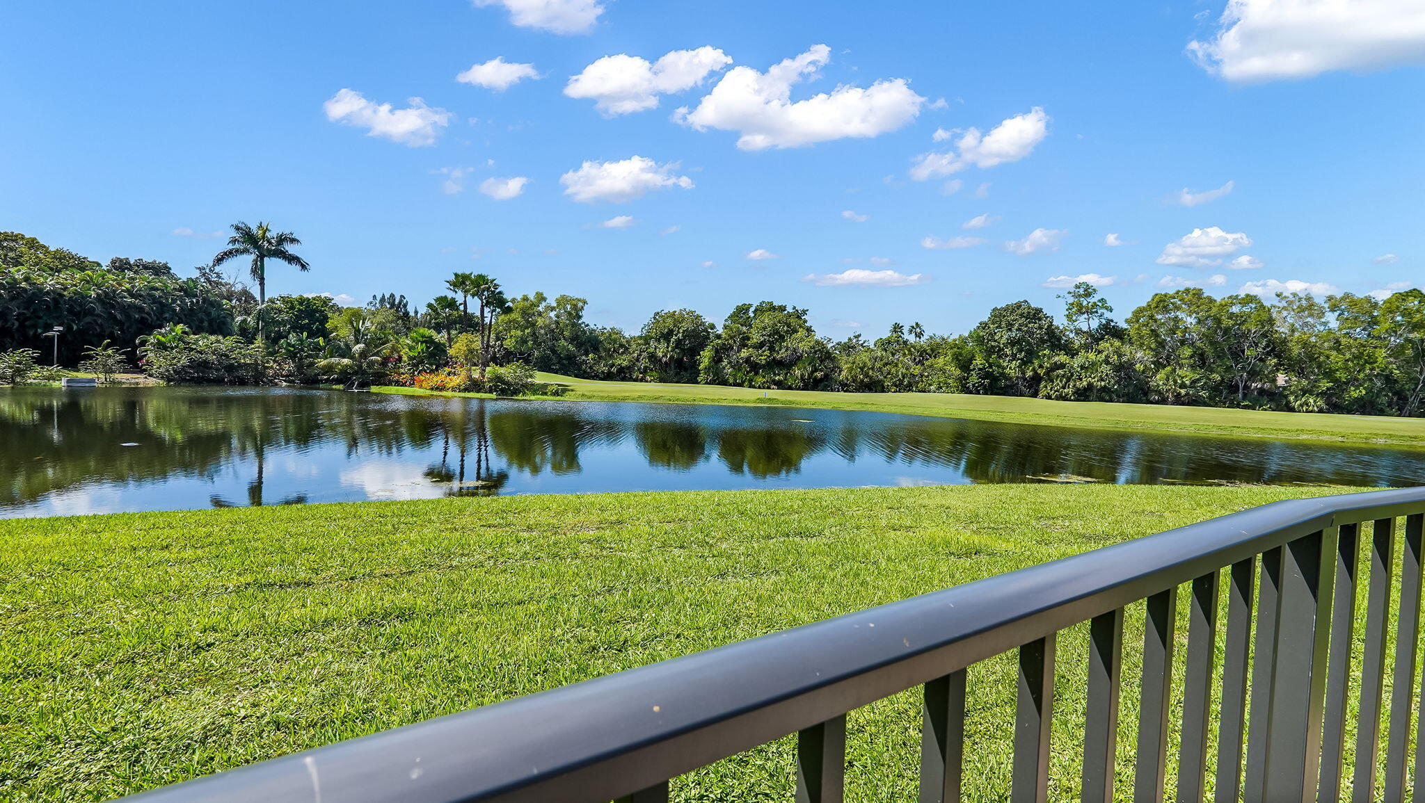 Lake and Golf Course View