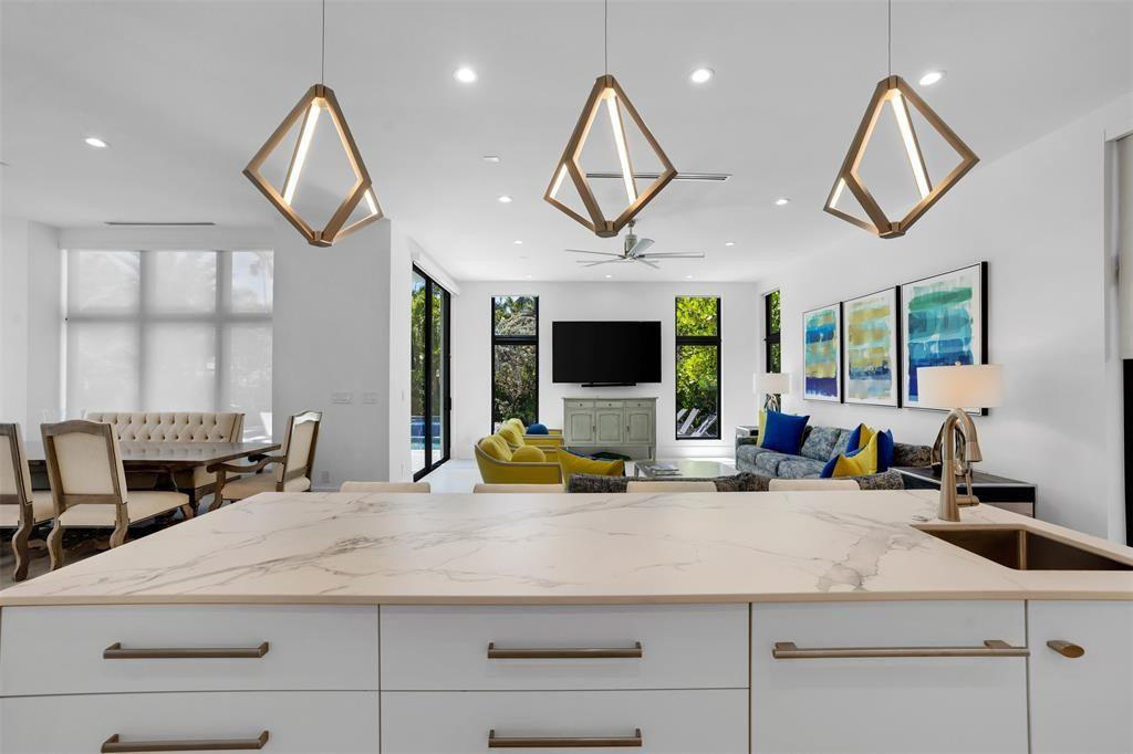 Open concept Kitchen