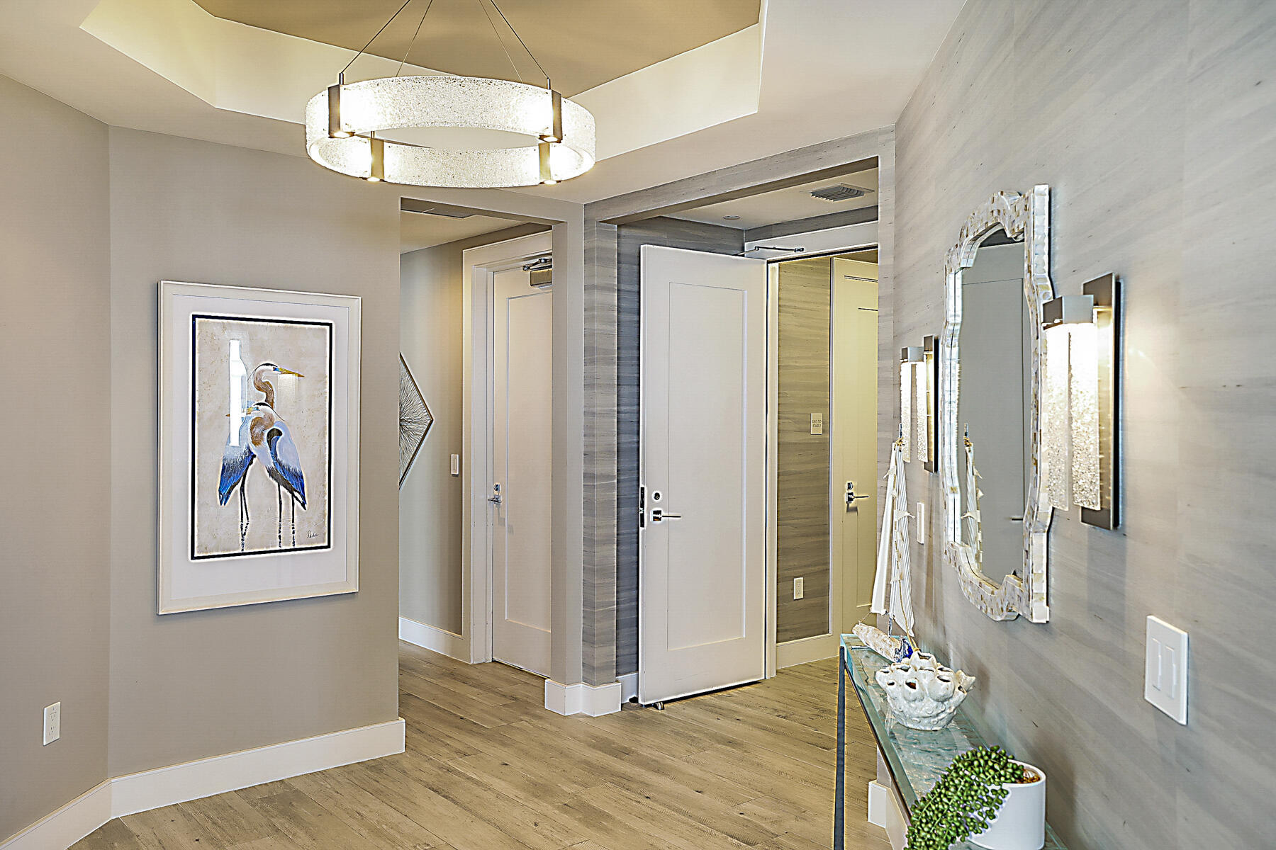 FOYER PRIVACY DOORS
