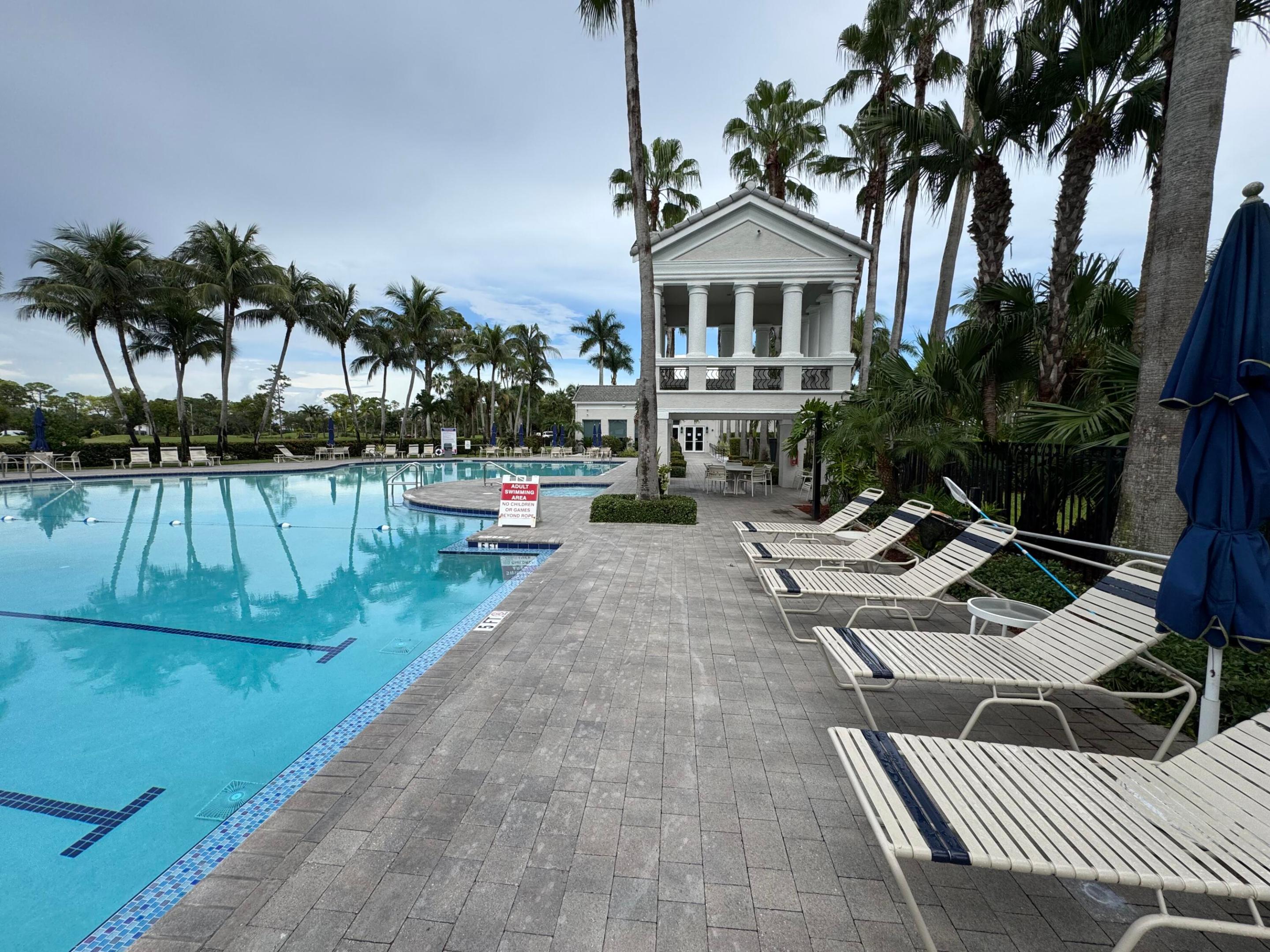 REST AREA BY THE SWIMMING POOL INSIDE THE CLUBHOUSE FACILITY