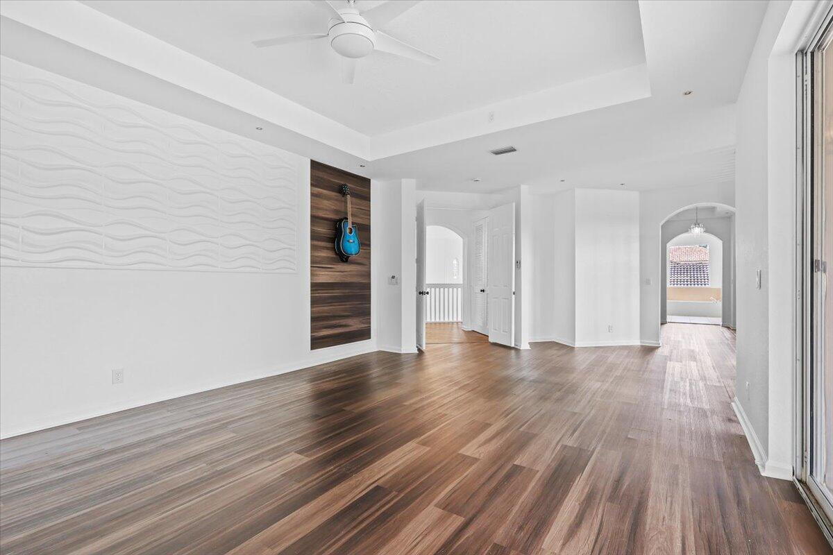 MAIN MASTER SUITE ON SECOND FLOOR