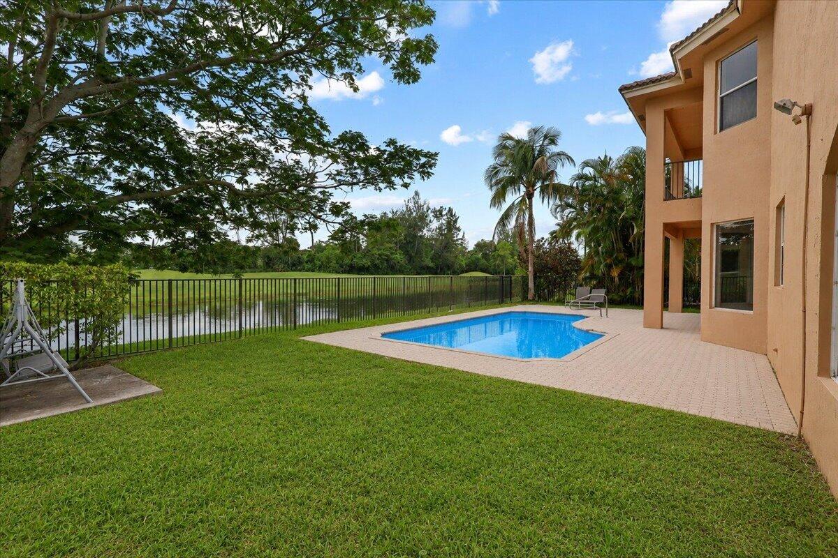 BACKYARD WITH POOL DECK BACKYARD WITH POOL DECK