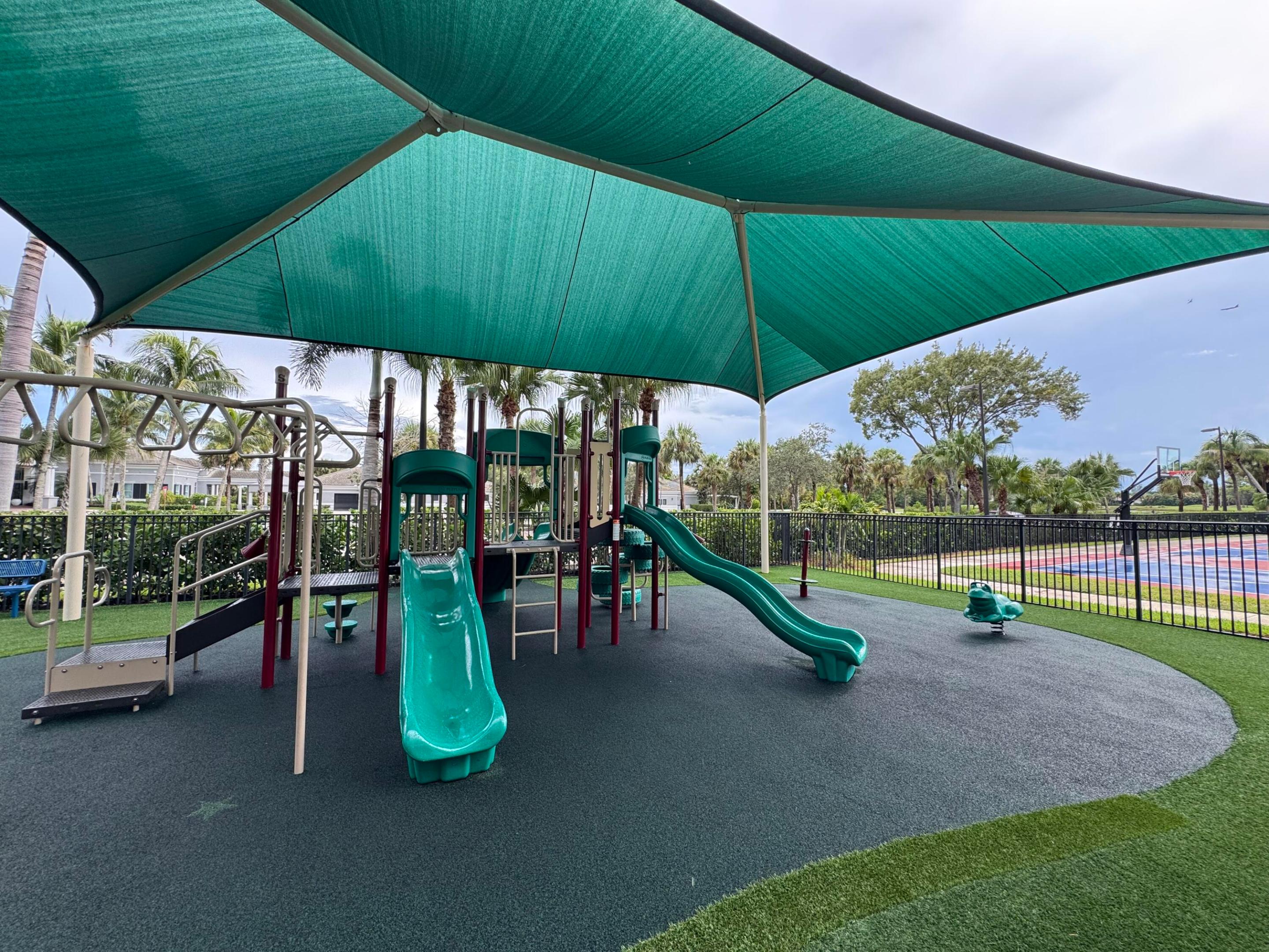 CHILDREN'S PLAYGROUND INSIDE THE CLUBHOUSE FACILITY
