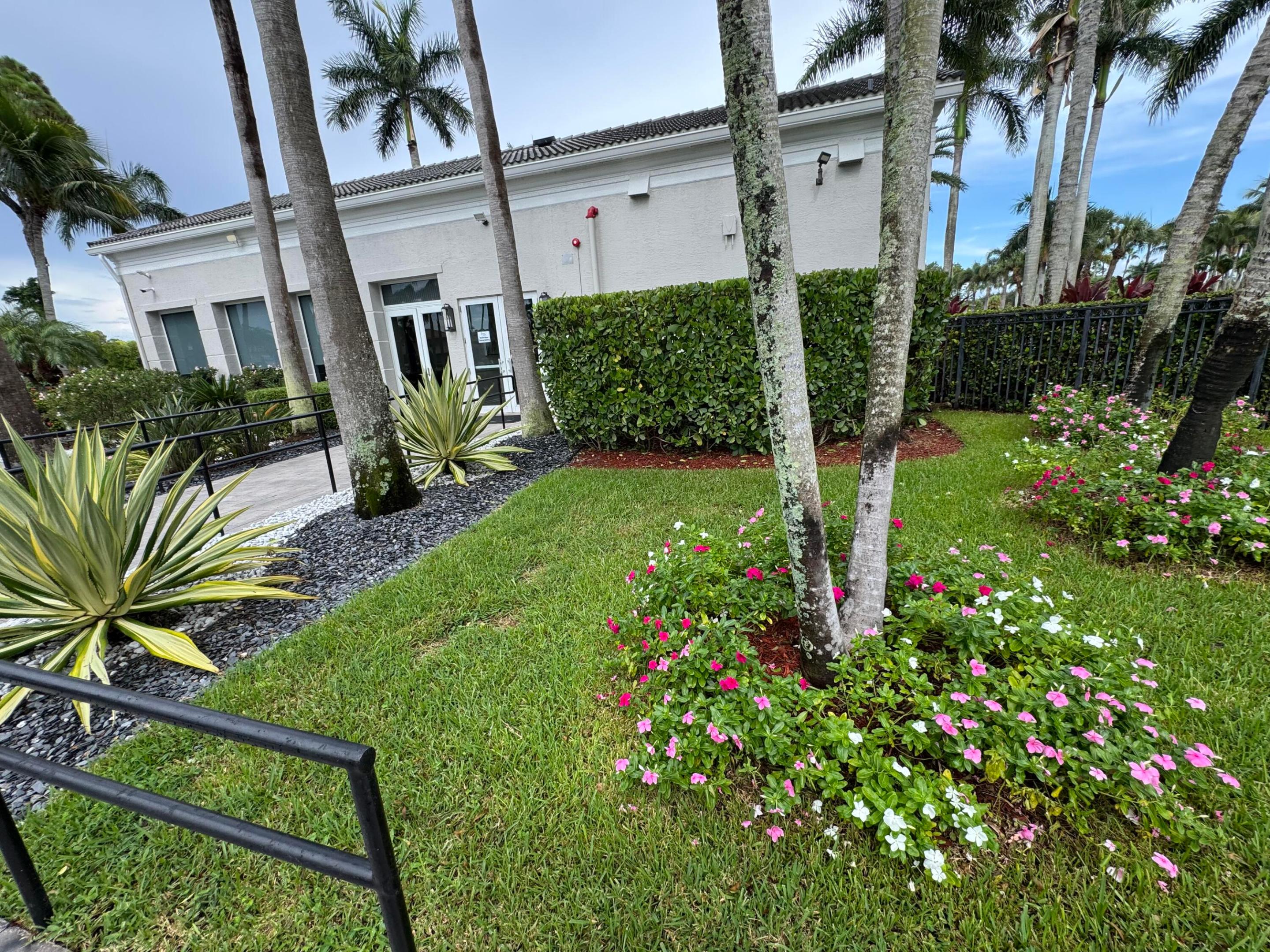 COURTYARD OF CLUBHOUSE