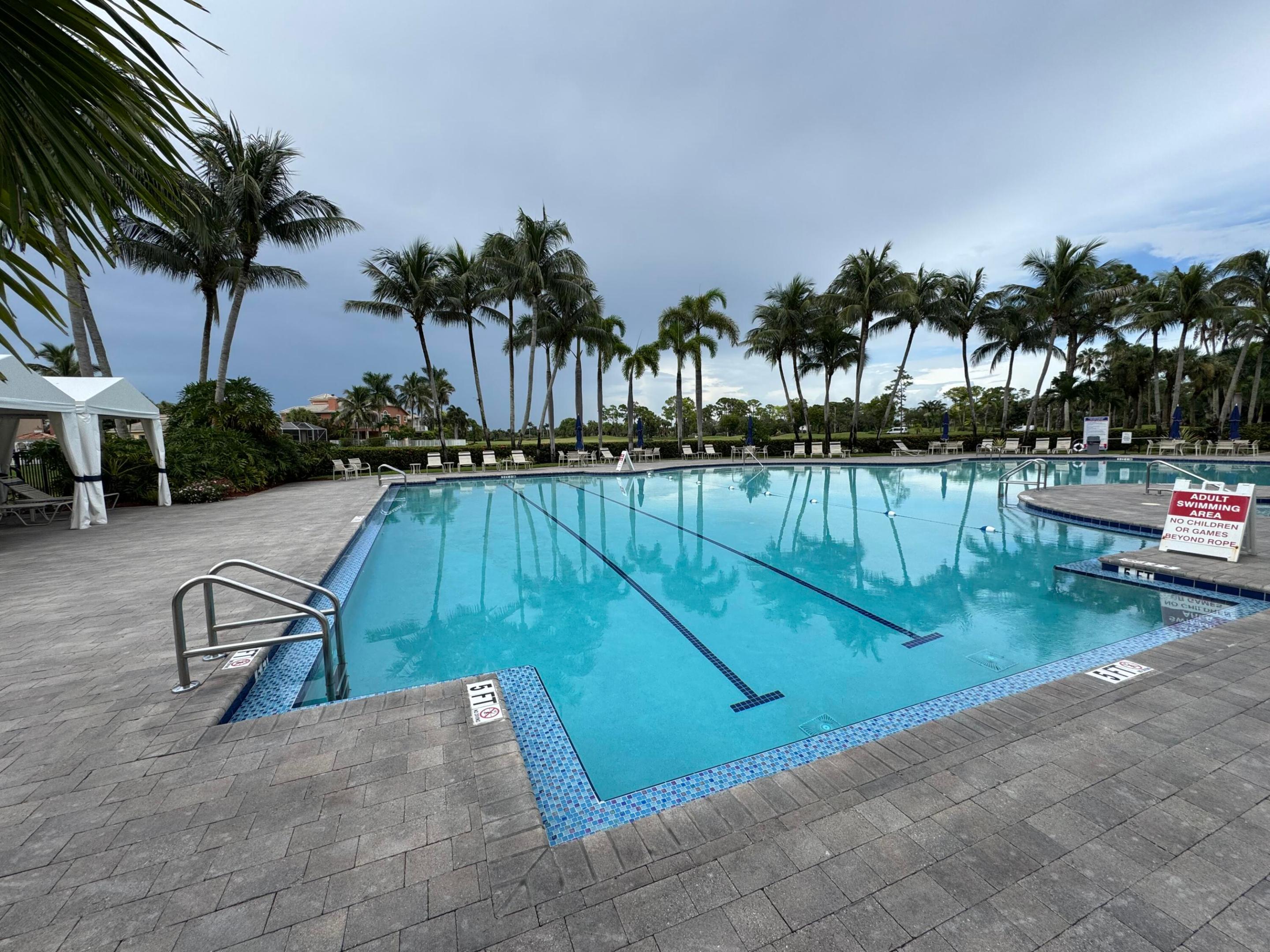 REST AREA BY THE SWIMMING POOL INSIDE THE CLUBHOUSE FACILITY