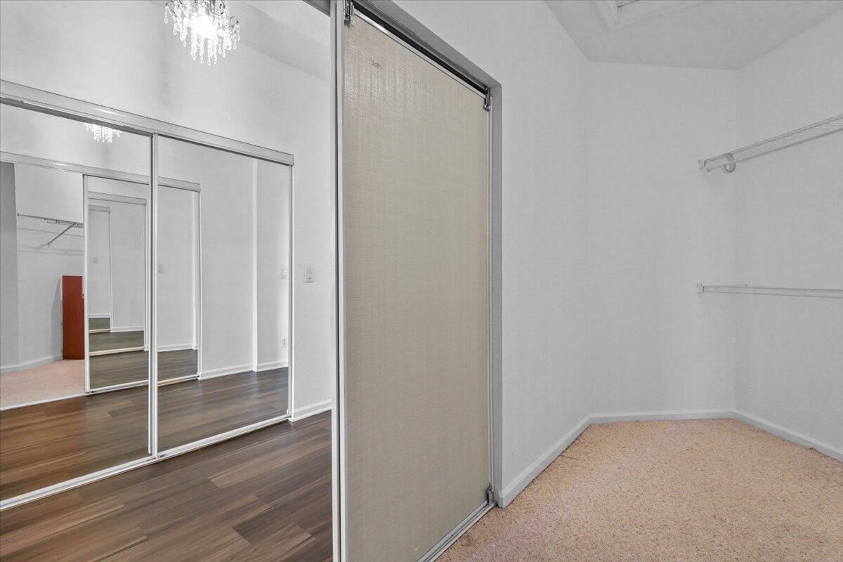 EN-SUITE WALK-IN CLOSET IN MAIN MASTER SUITE ON SECOND FLOOR