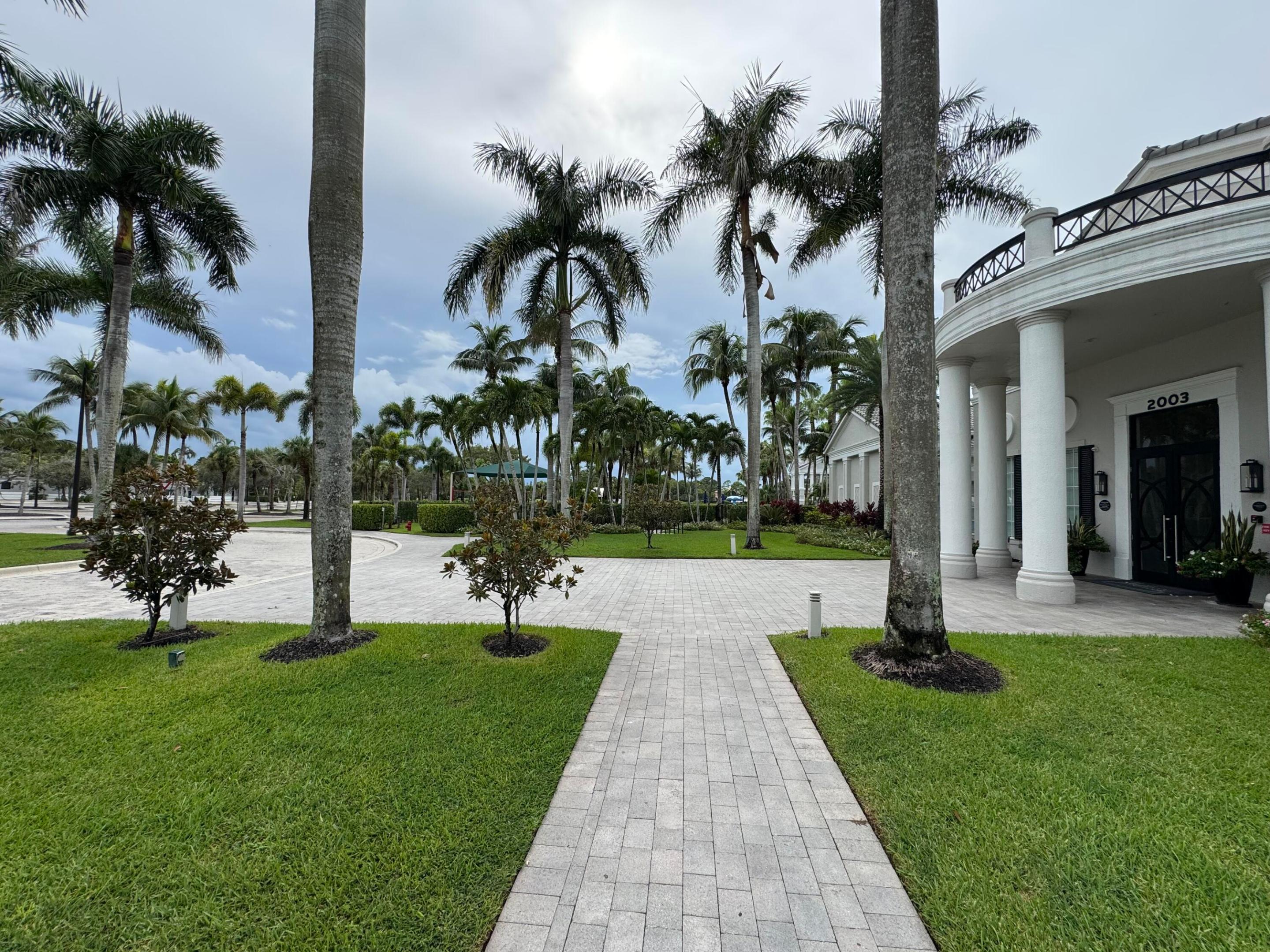 FRONT VIEW OF CLUBHOUSE ENTRANCE