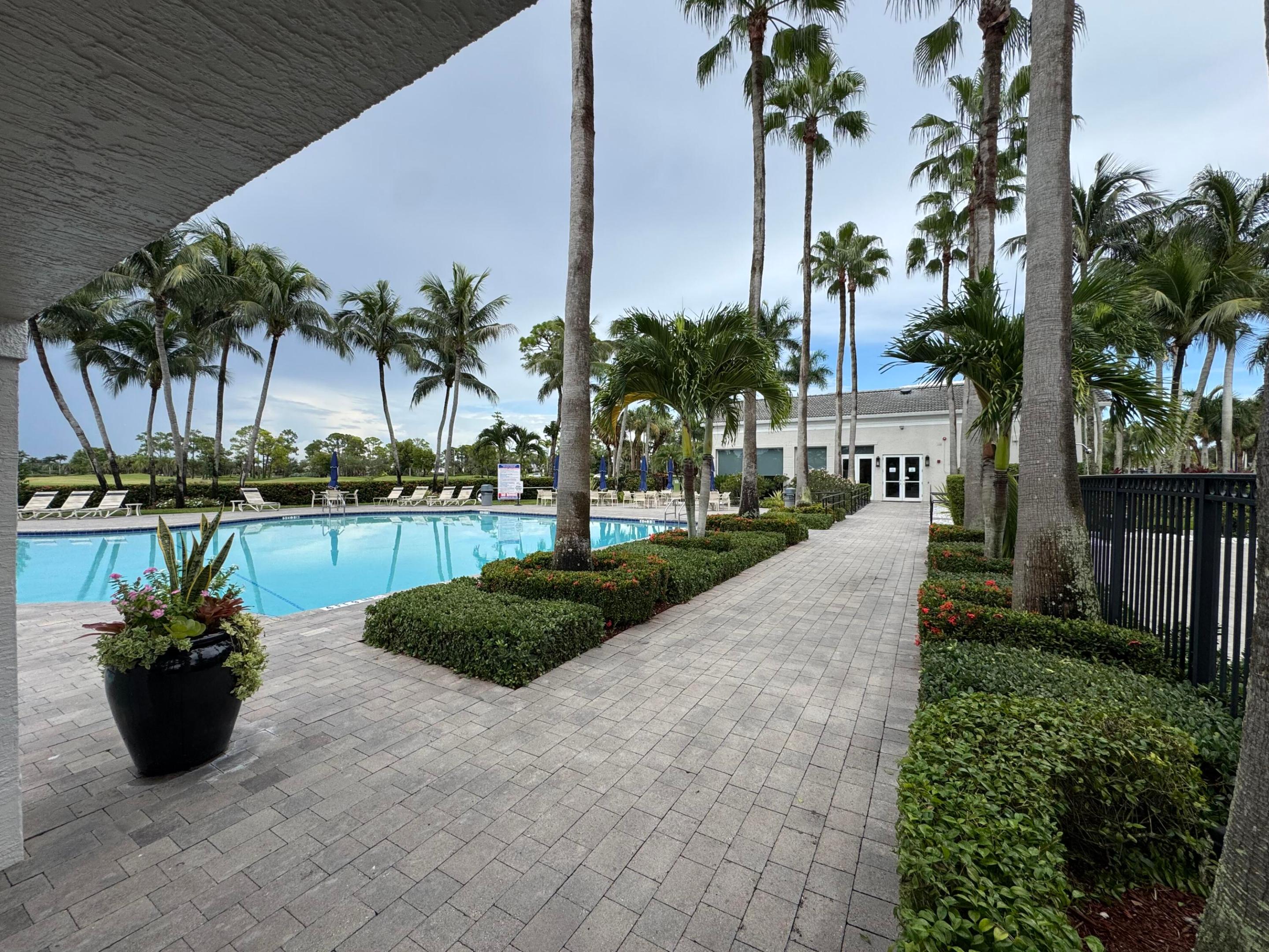 REST AREA BY THE SWIMMING POOL INSIDE THE CLUBHOUSE FACILITY