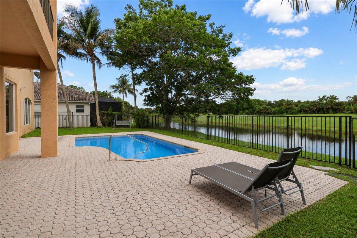 BACKYARD WITH POOL DECK BACKYARD WITH POOL DECK