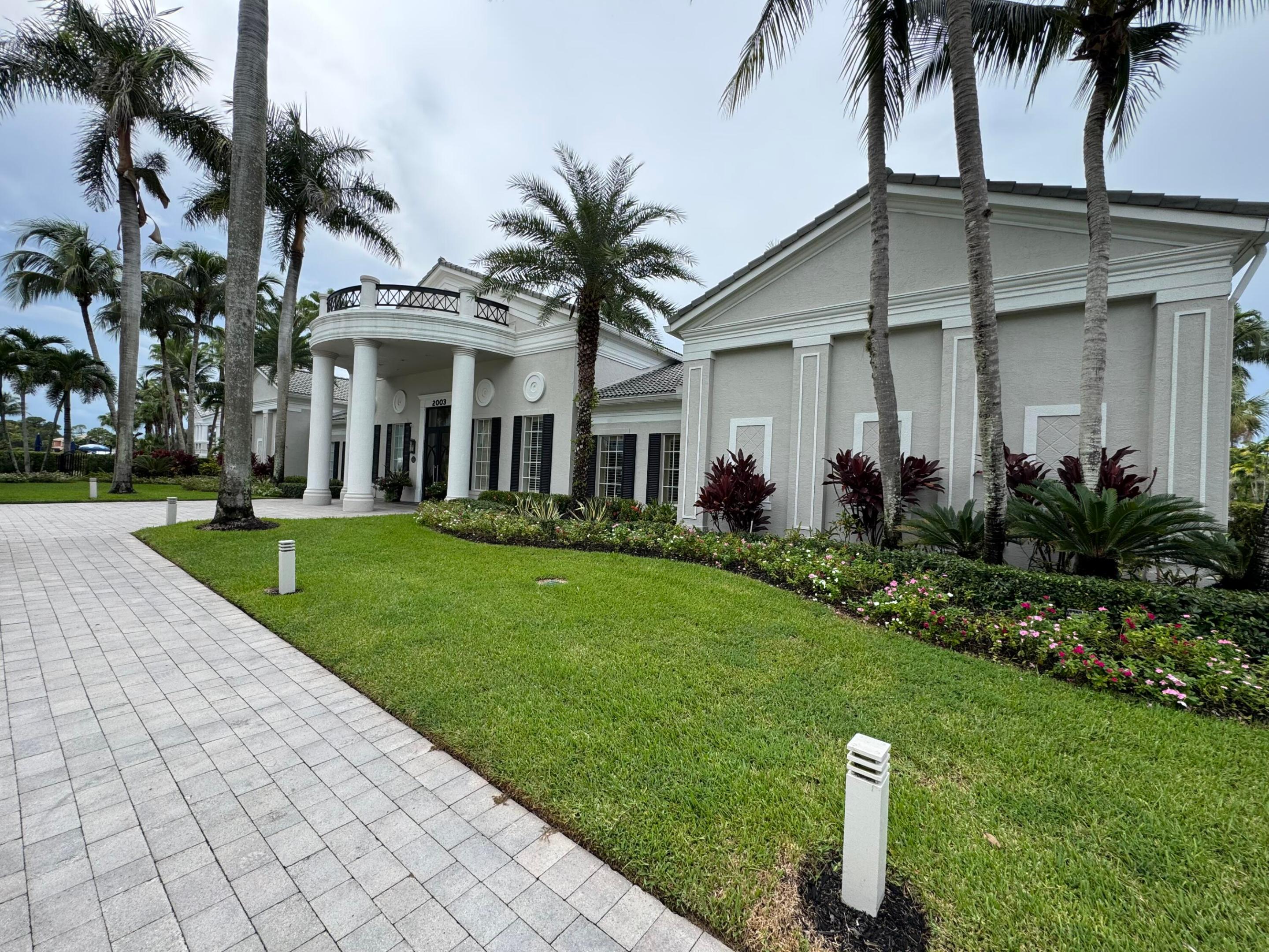 FRONT VIEW OF CLUBHOUSE ENTRANCE