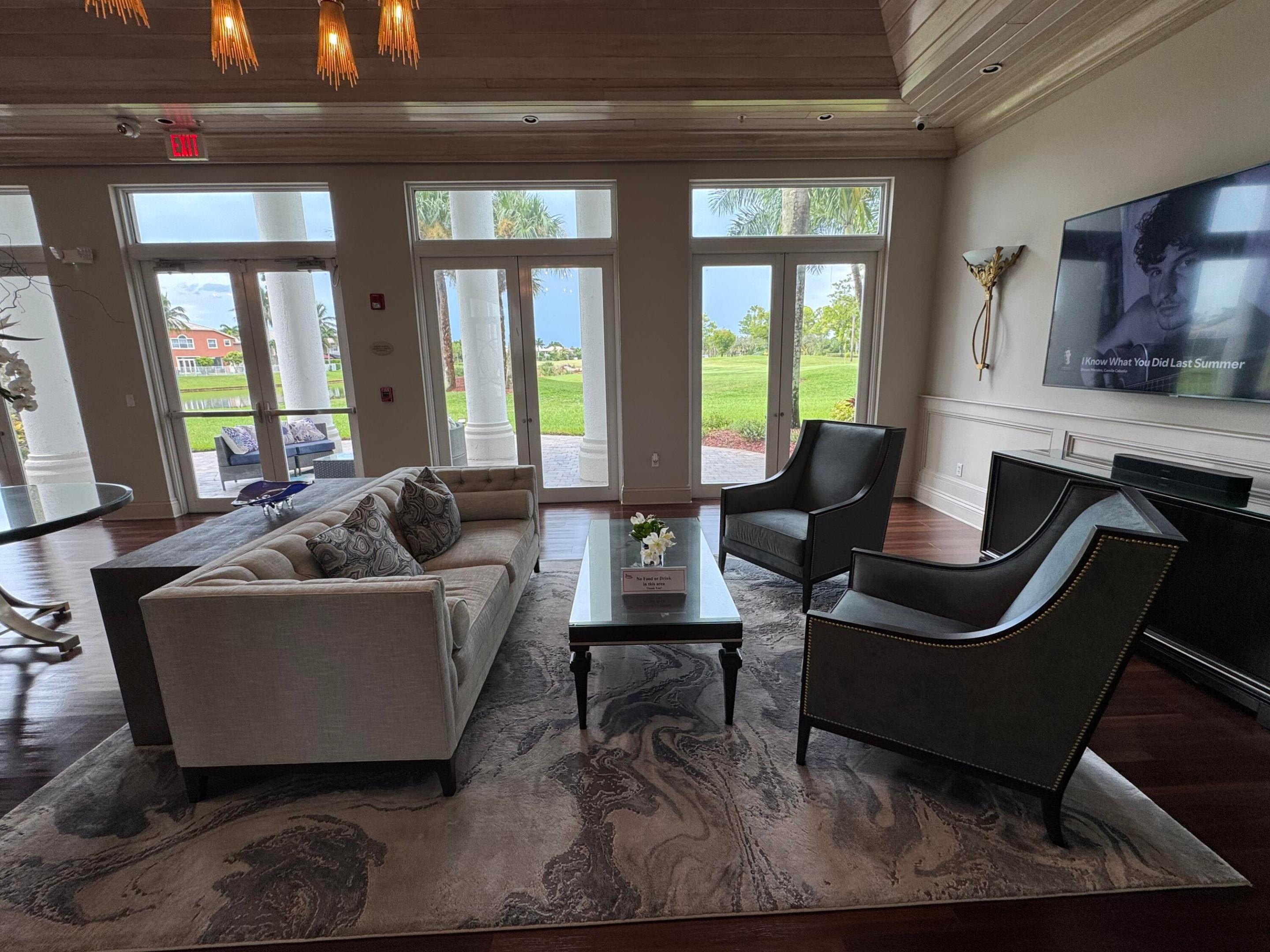 REST AREA INSIDE THE CLUBHOUSE FACILITY