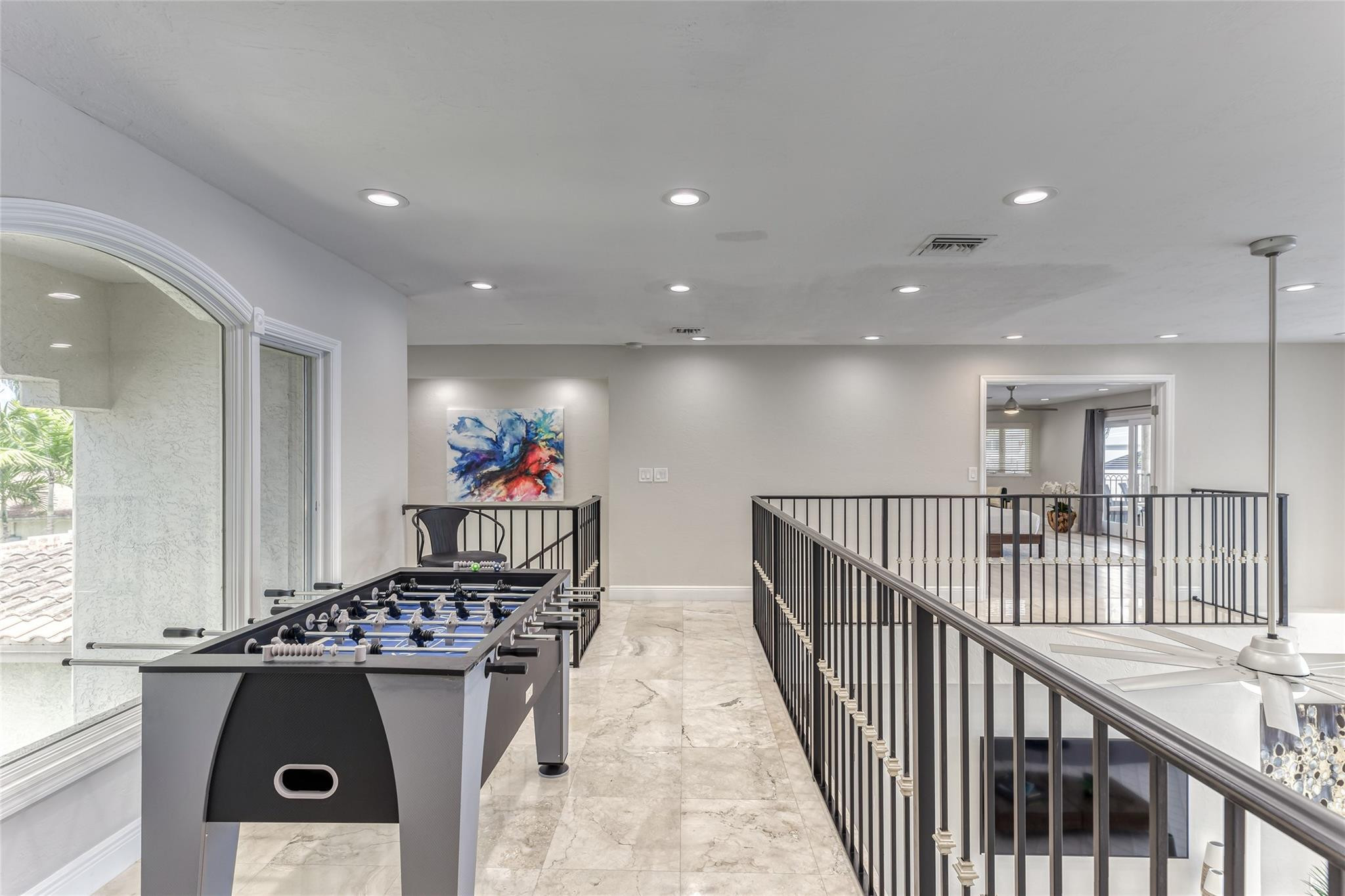 Upstairs Foosball
