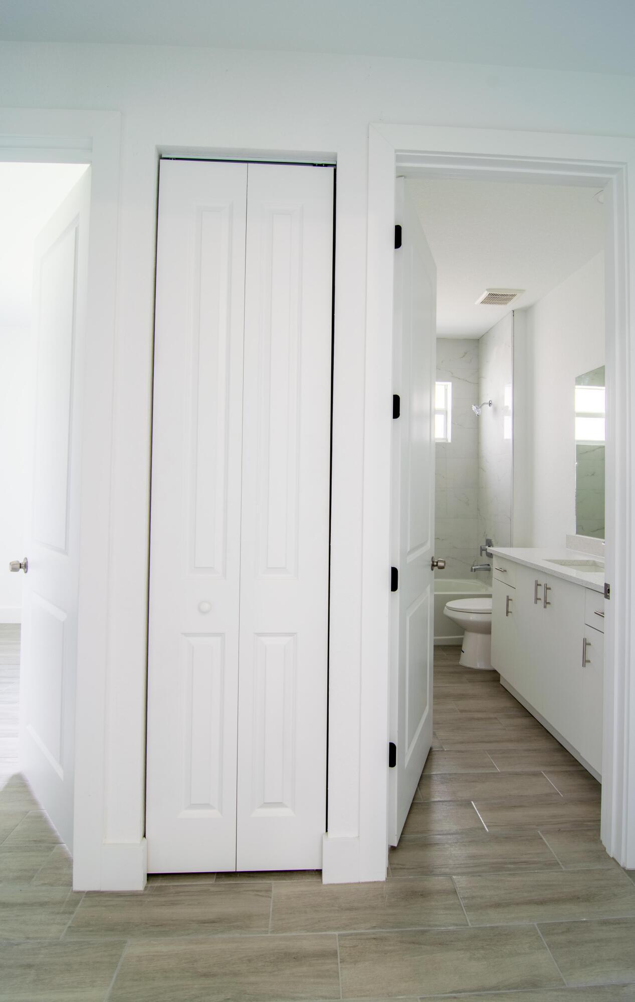 Hallway & Bathroom Entrance