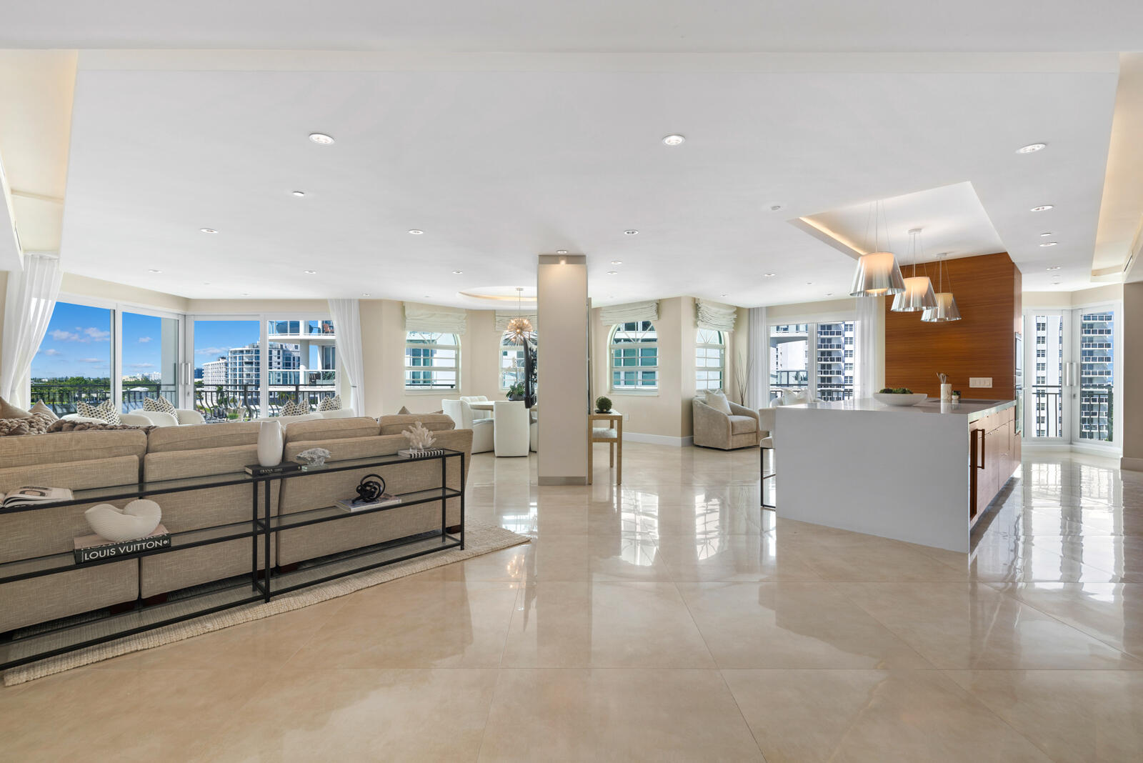 Living Room and Kitchen