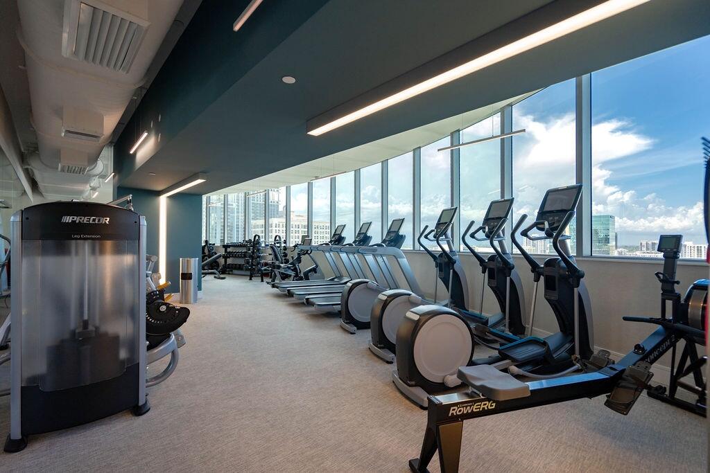 26 Fitness Center, Natural Light