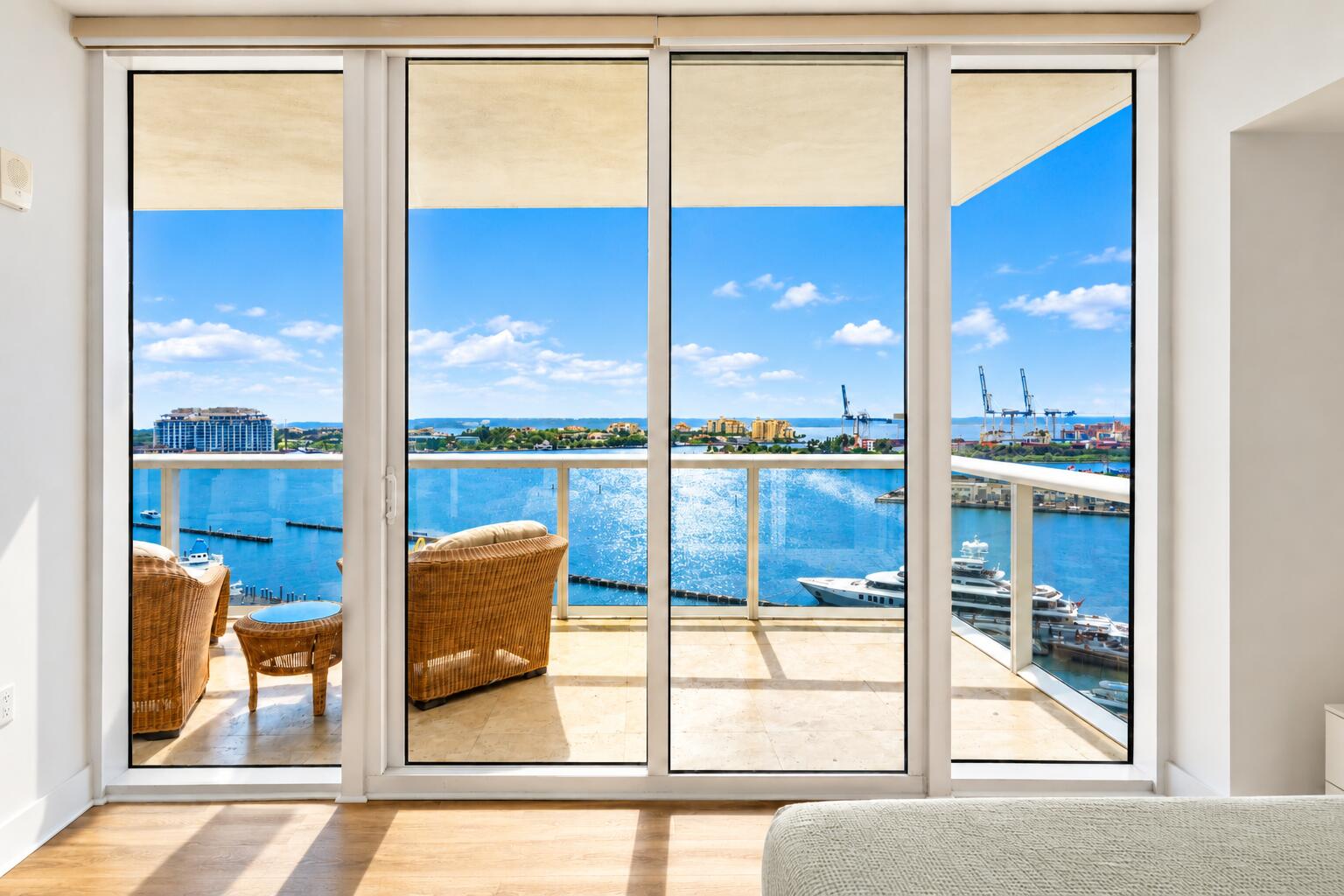Primary Bedroom Marina Views