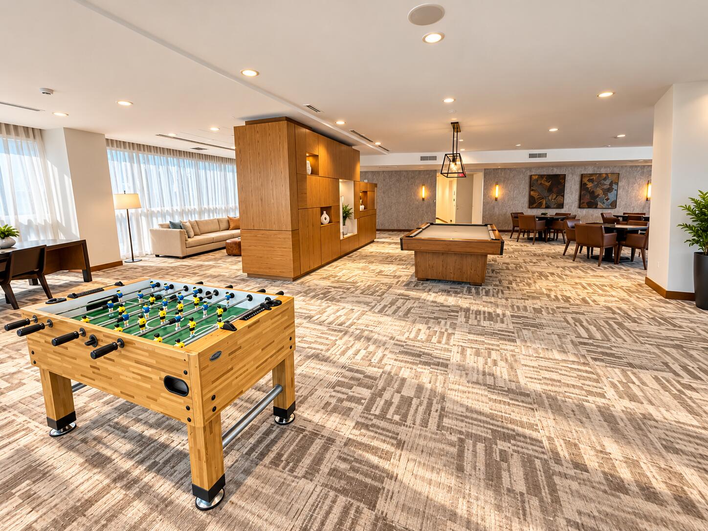 recreation Foosball and Billiards