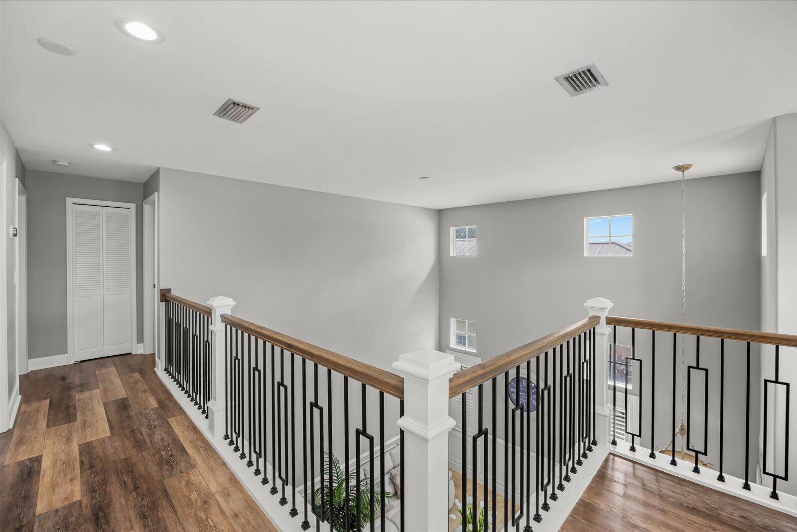 Upstairs