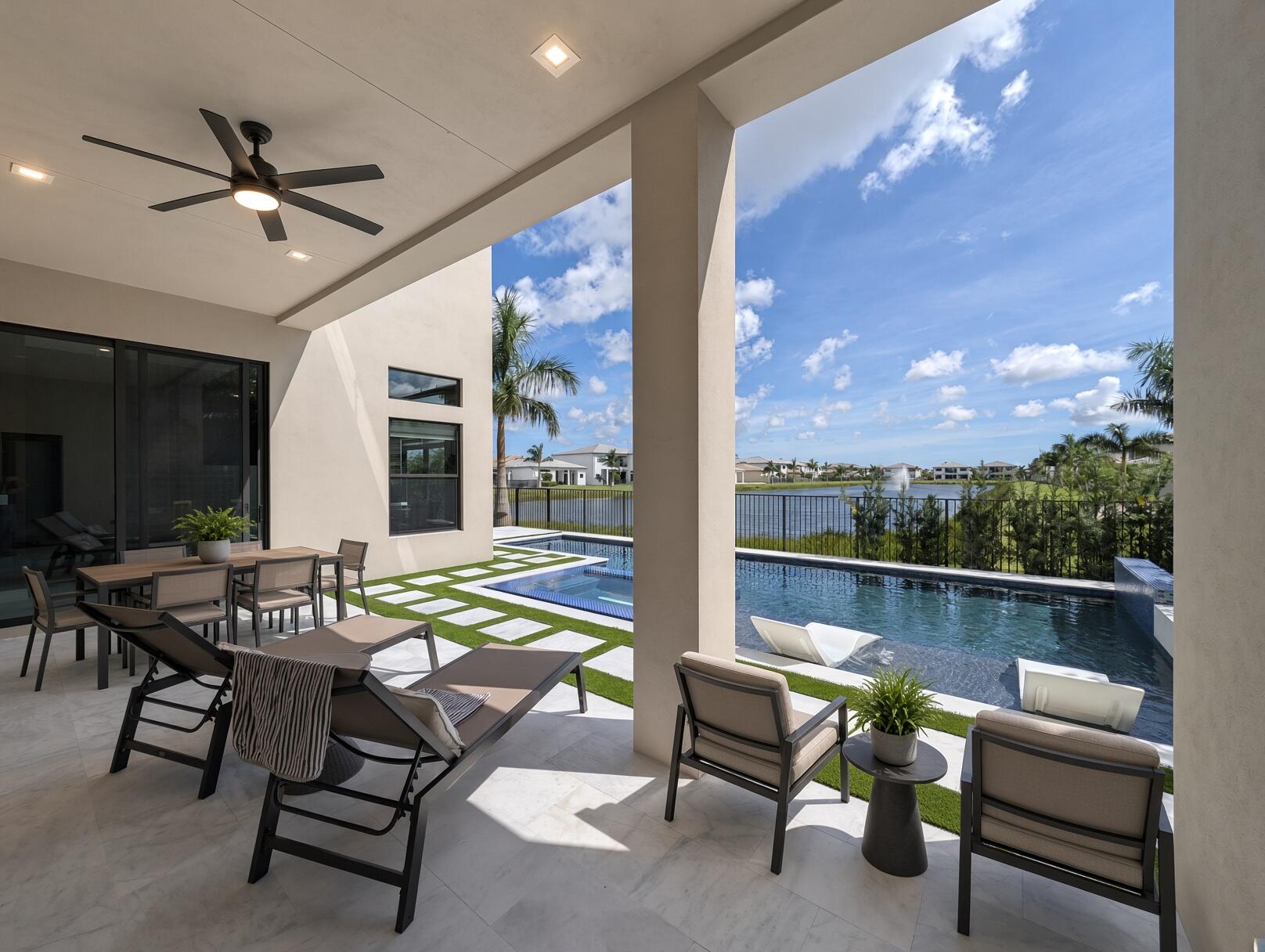 backyard and pool 1