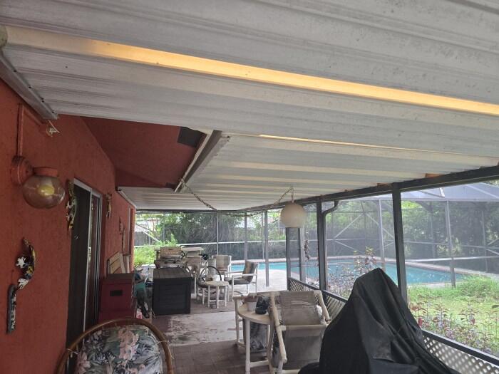 Screened Area
