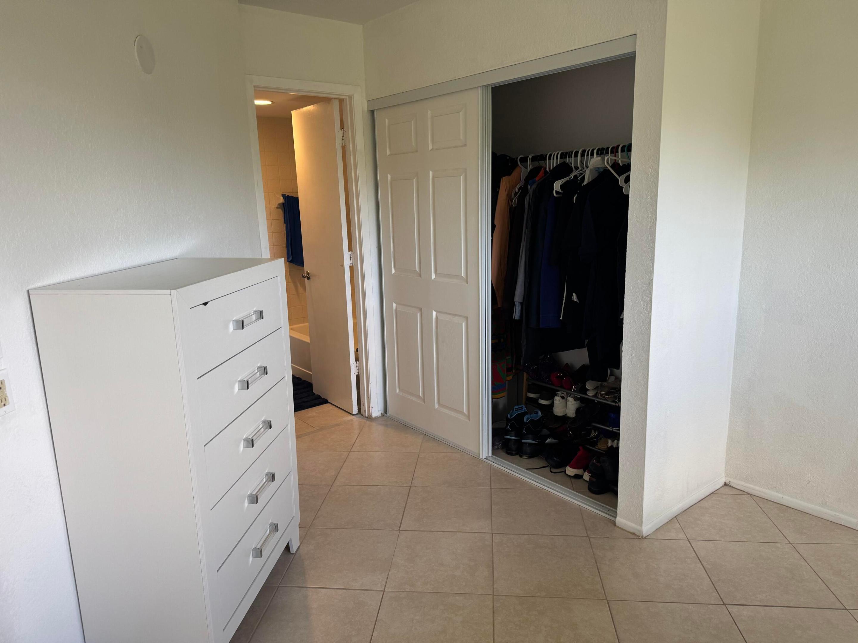 Main bedroom closet