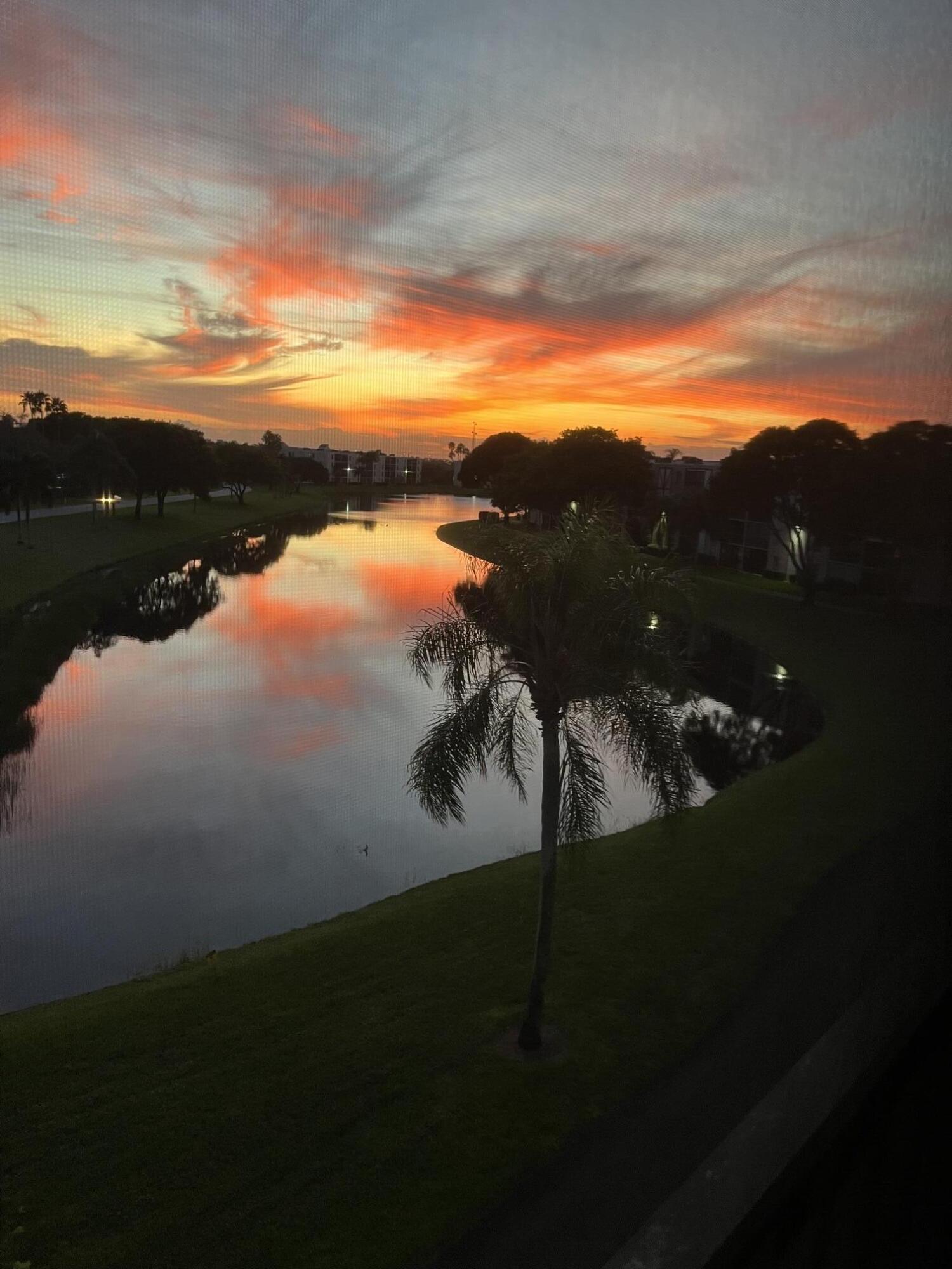 Stunning sunset