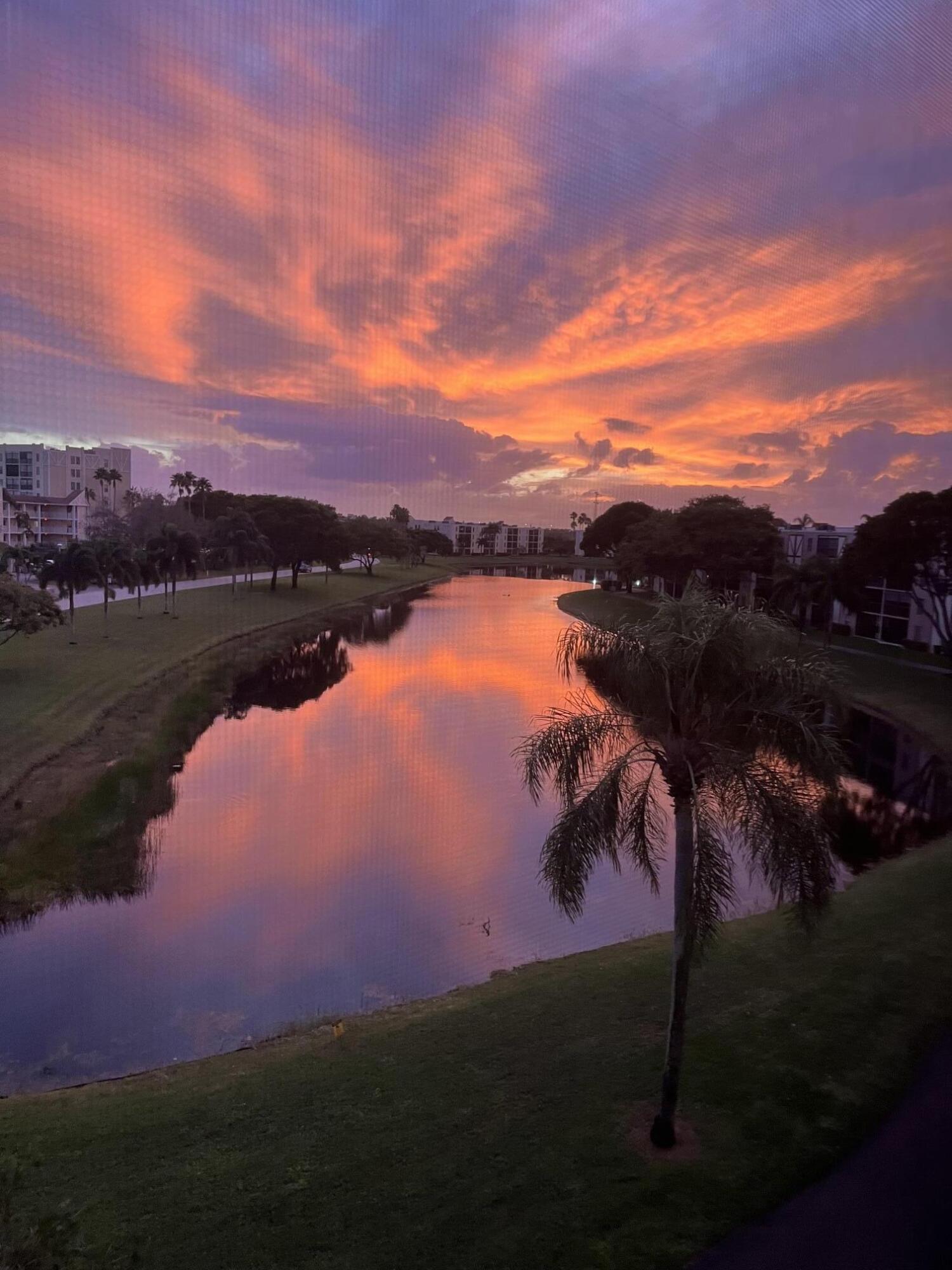 Spectacular sunset