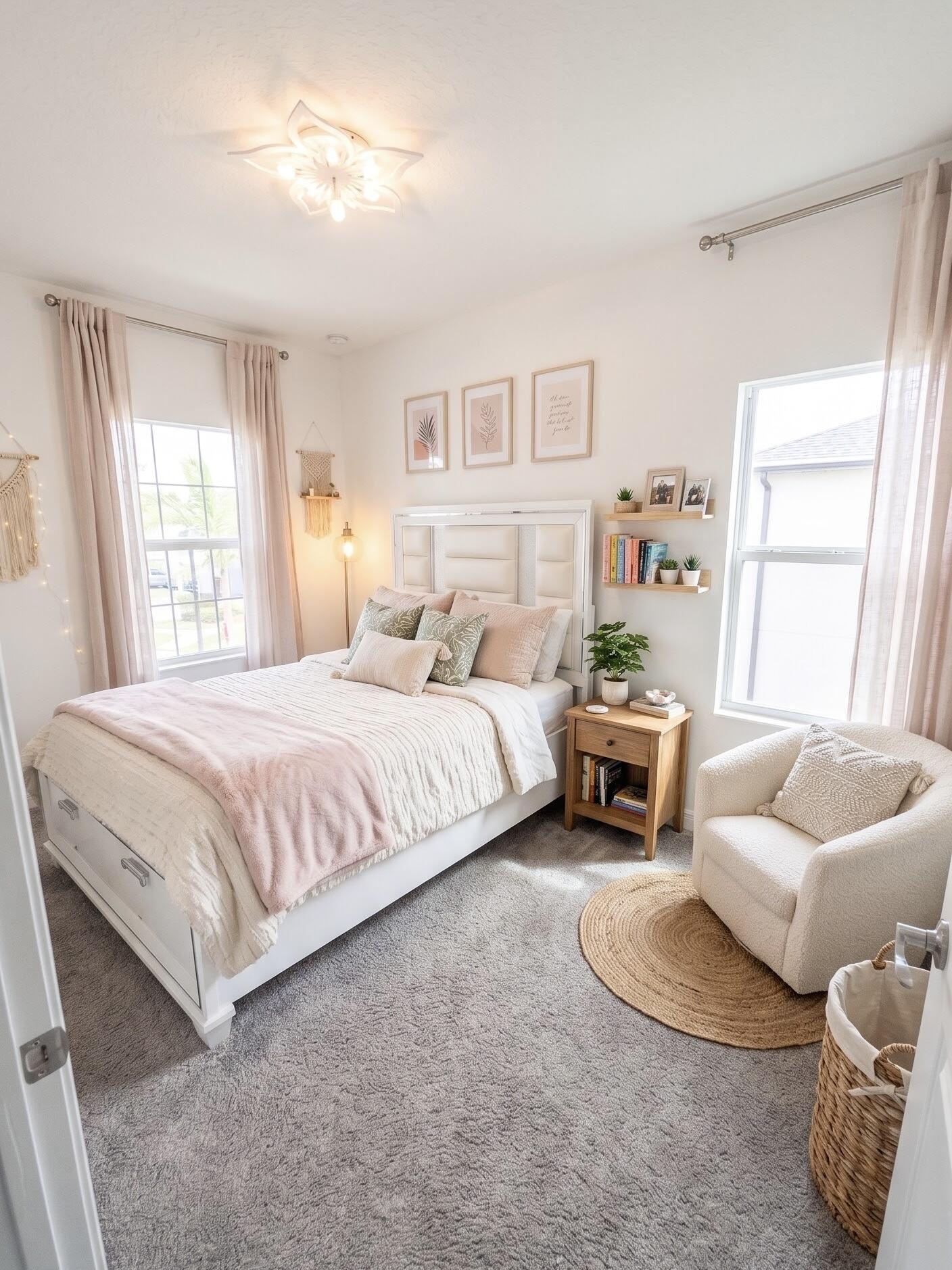 Bedroom 2 Mockup Furnished