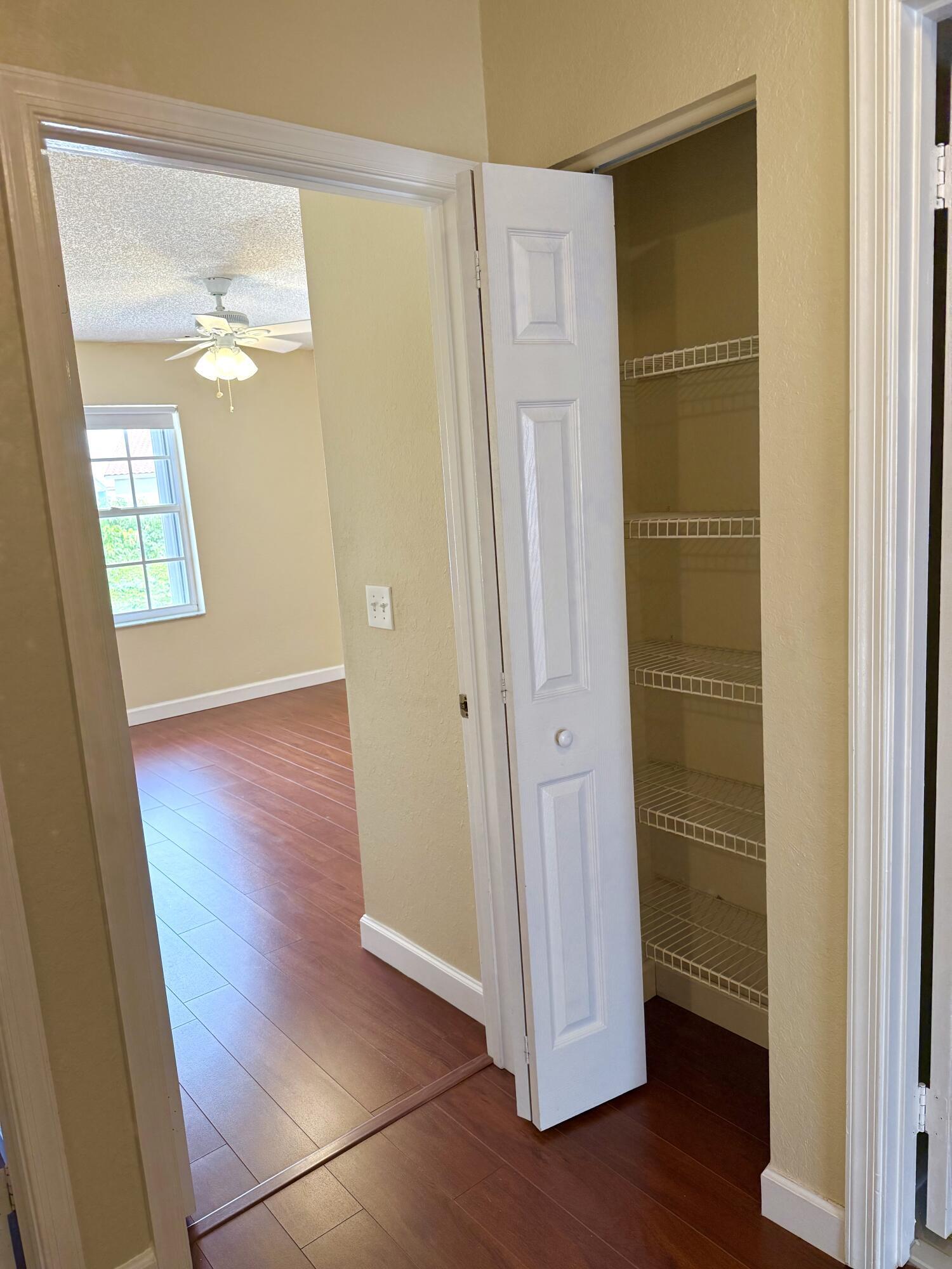 Second floor storage