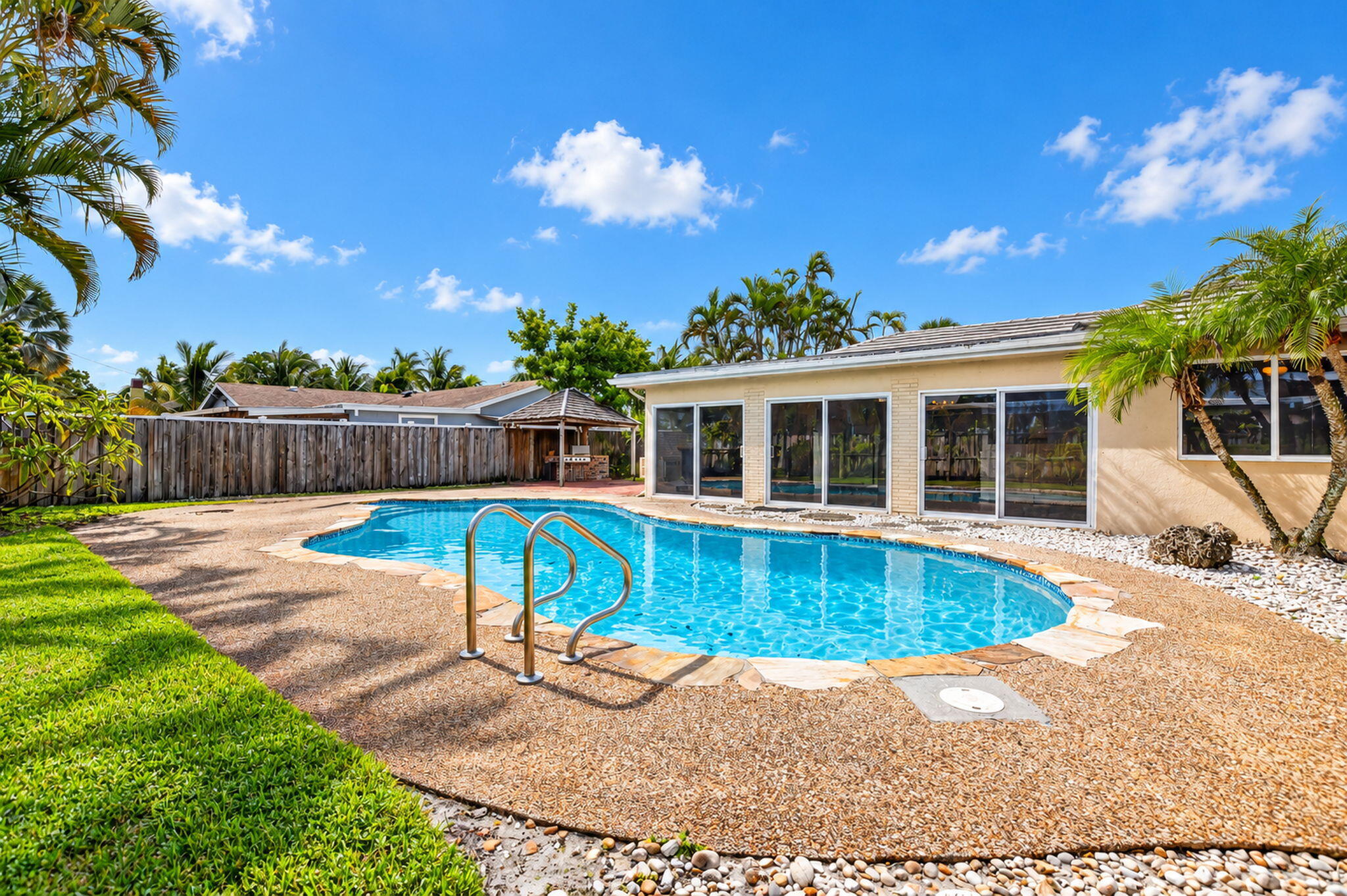 Pool and Lawn