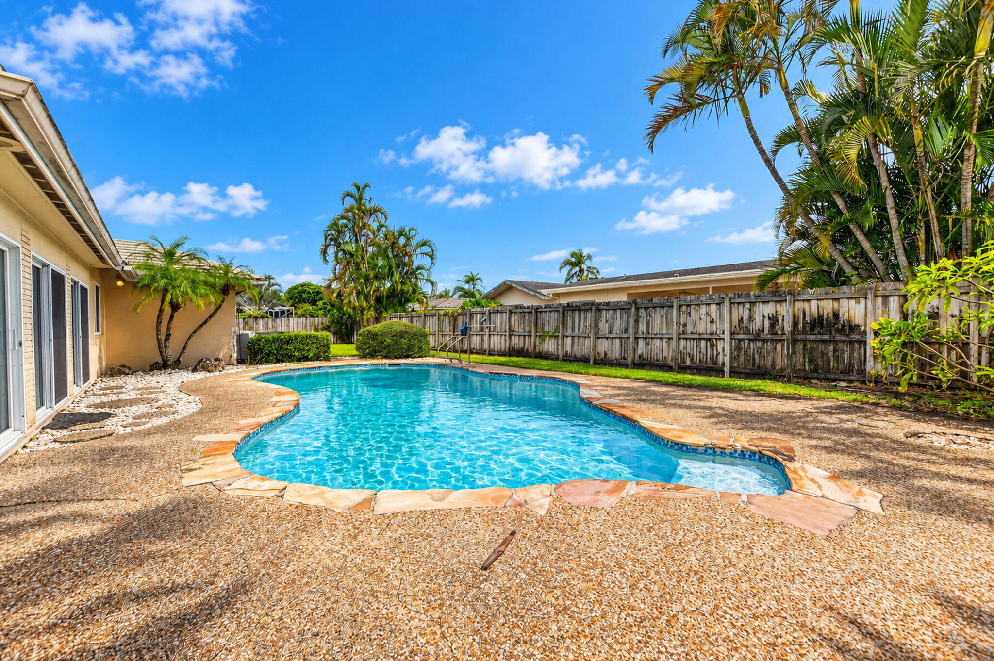 Pool and Backyard