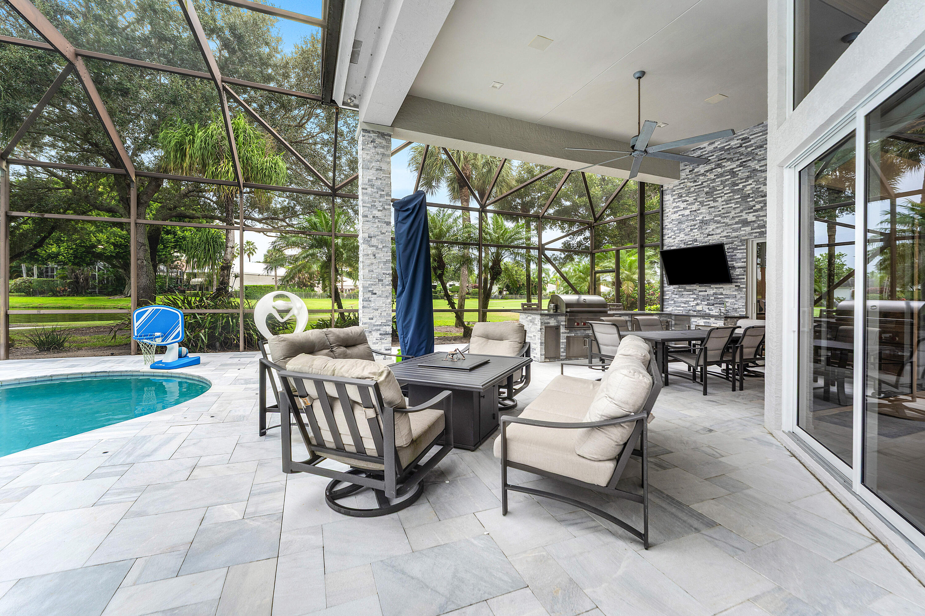 Outdoor seating