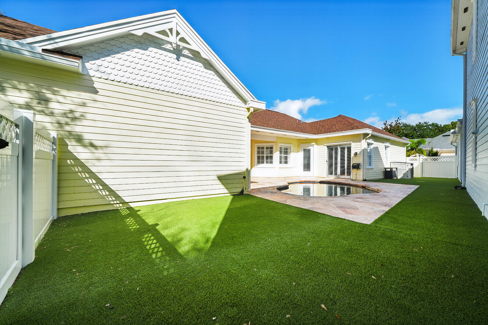Turf Backyard