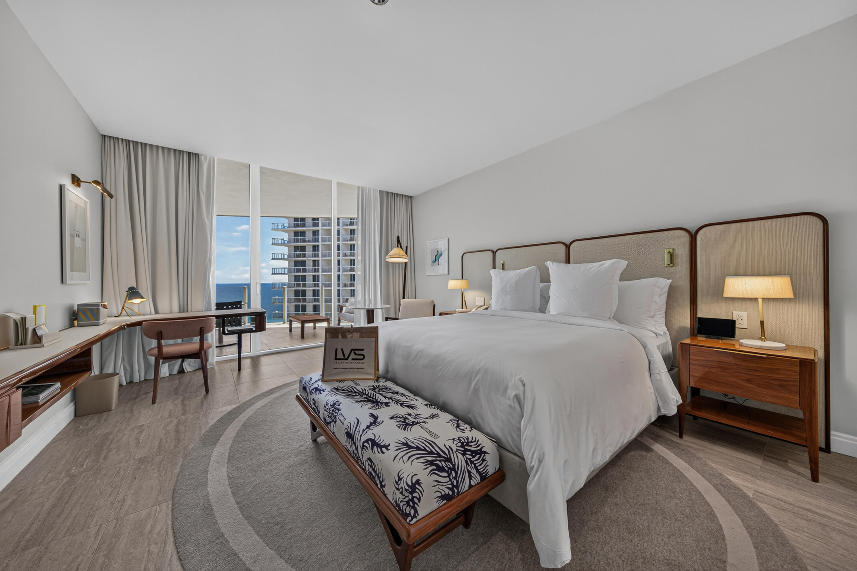 King Oceanview Connected Lock-Off Hotel Style Suite