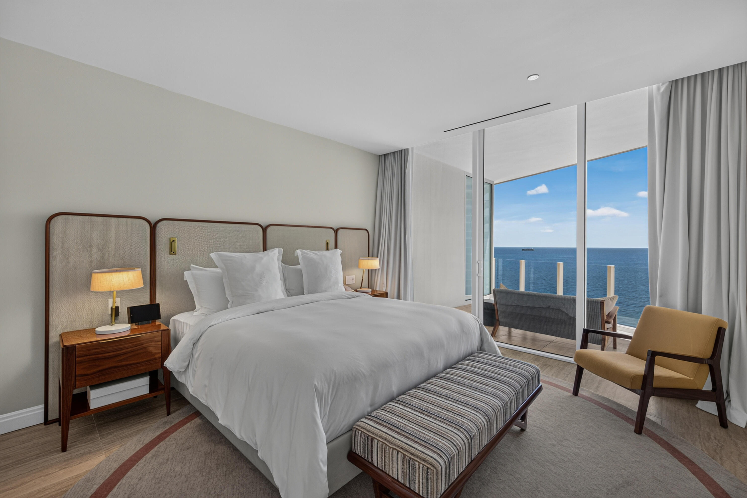 Primary King Southeast Oceanview Suite located inside the main residence. Primary King Southeast Oceanview Suite located inside the main residence.