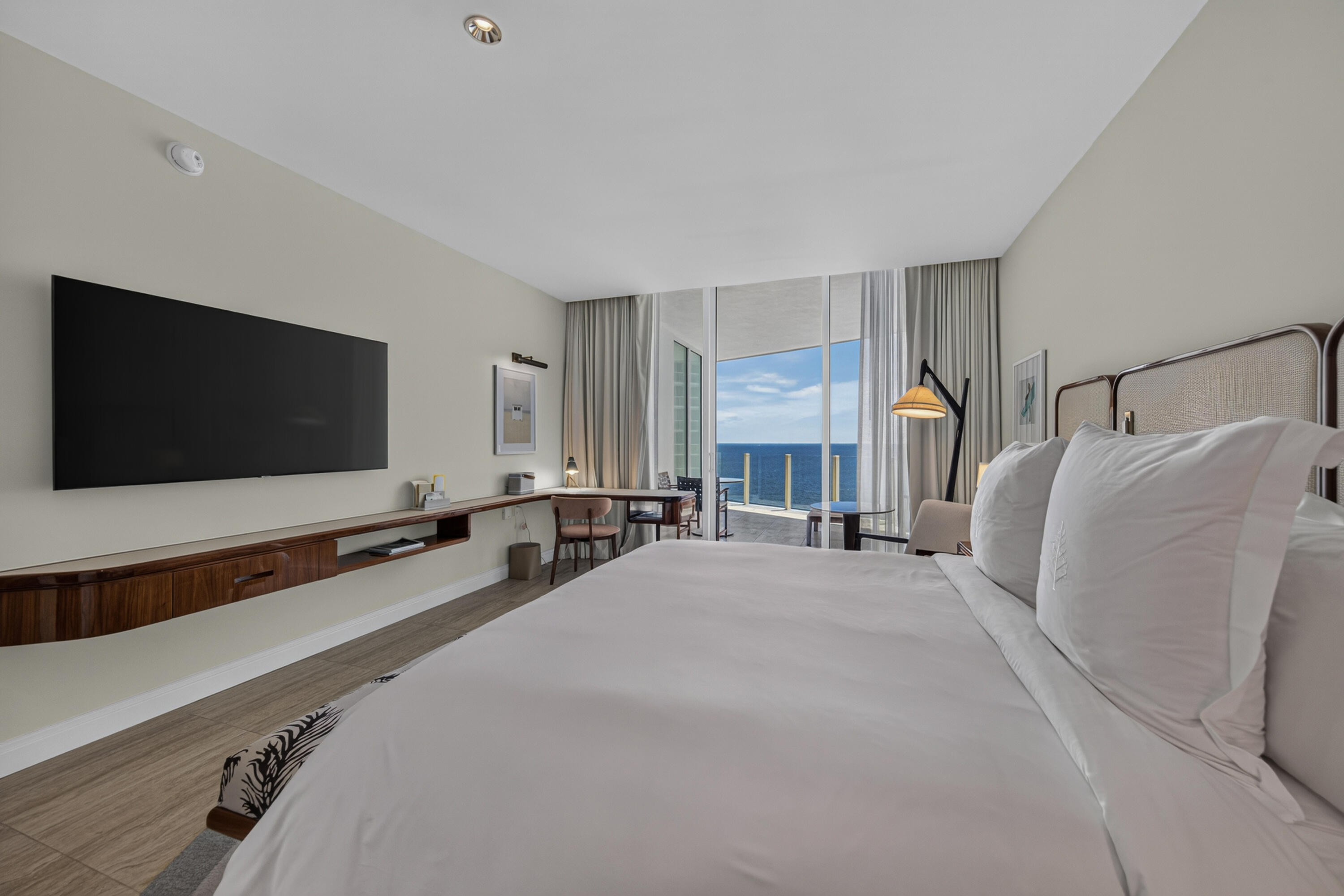 King Oceanview Connected Lock-Off Hotel Style Suite