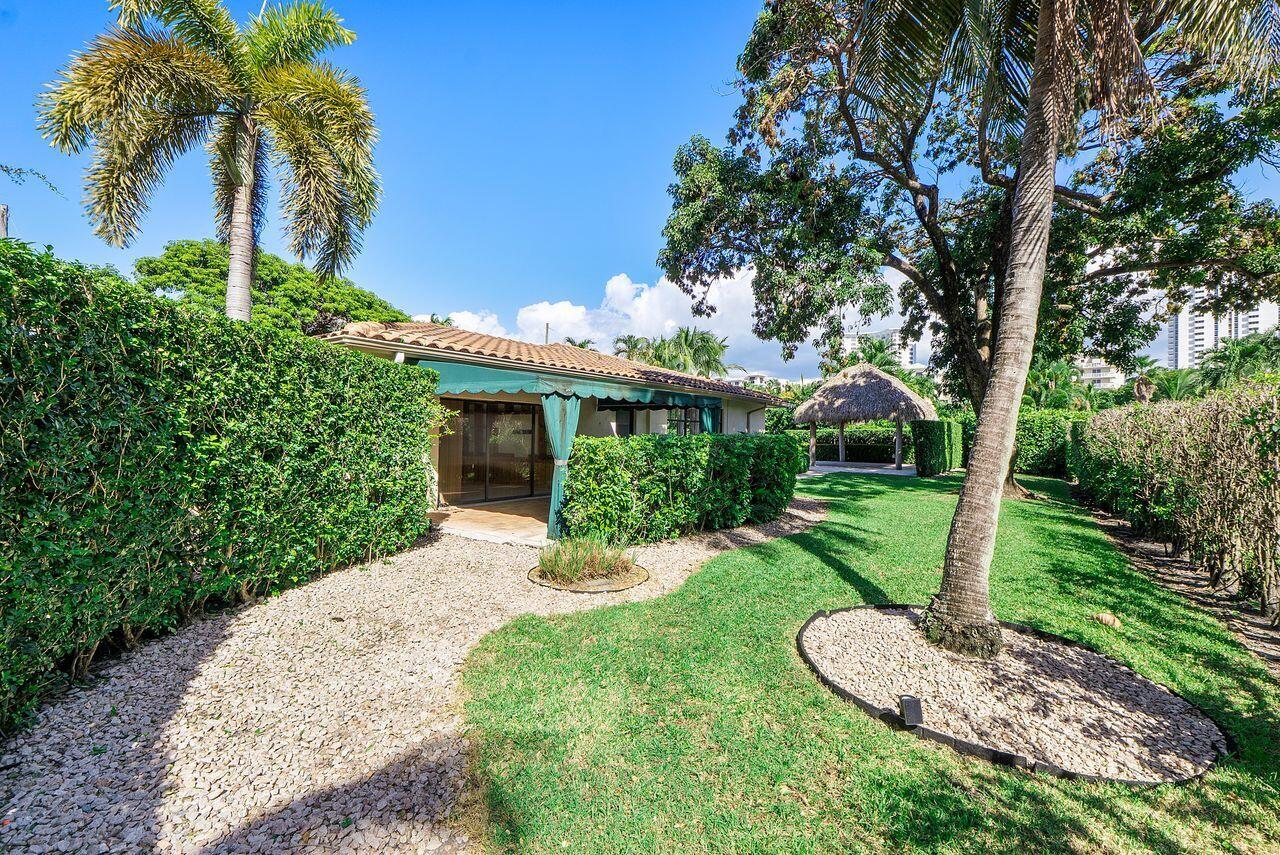 South side yard with view of family room