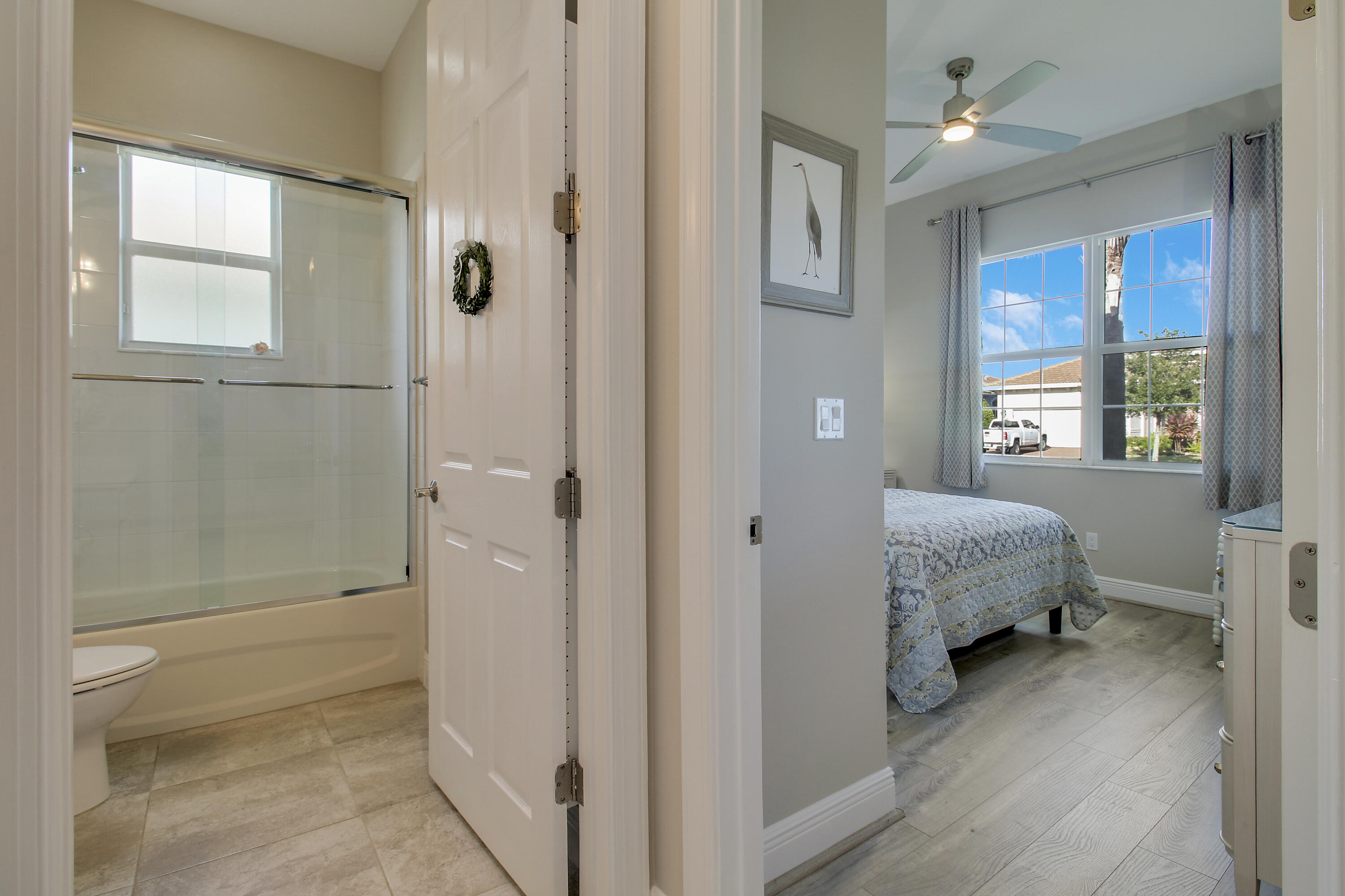Entrance to Guest Bedroom & Bathroom