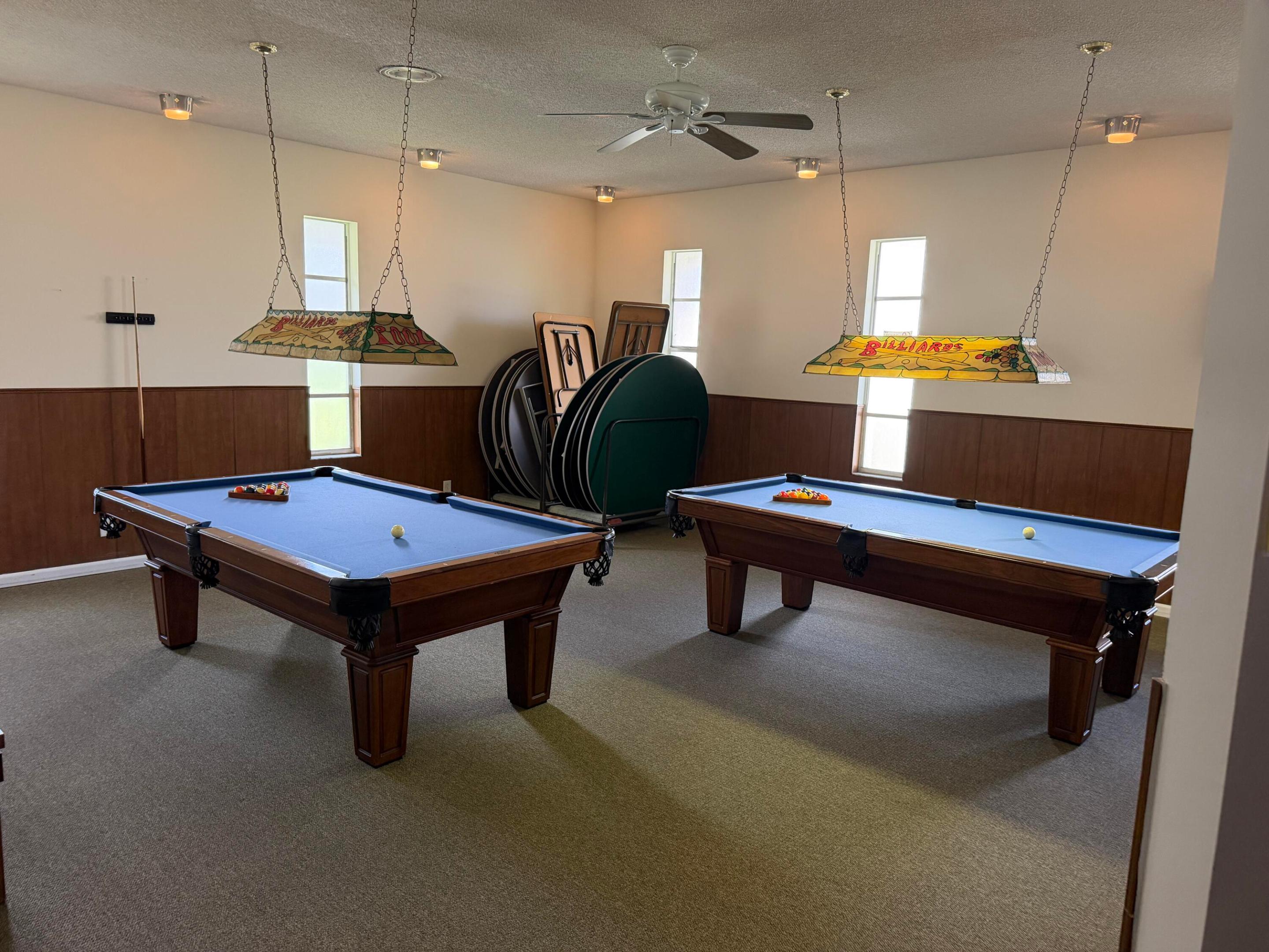 Pool tables