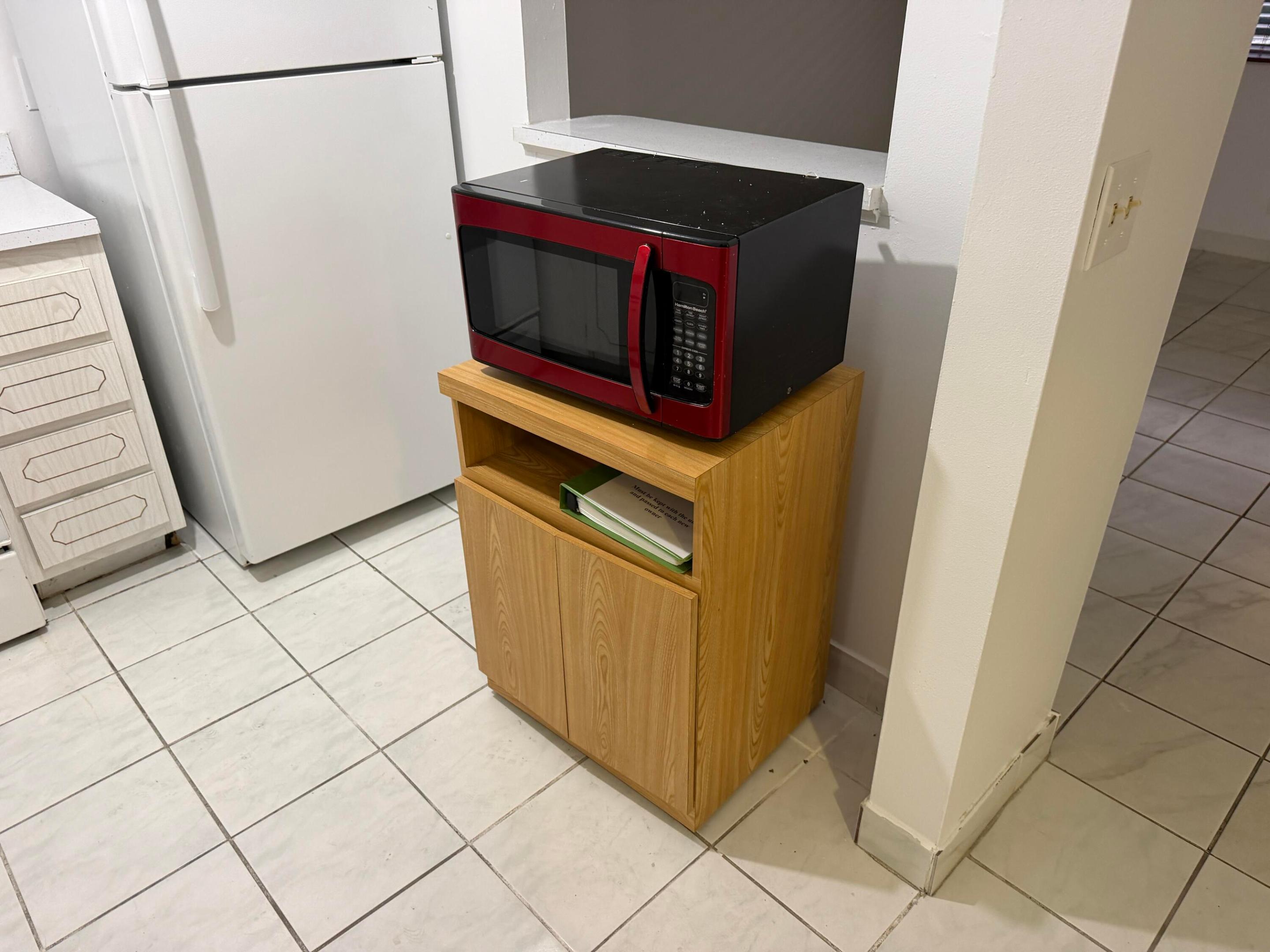 Countertop microwave