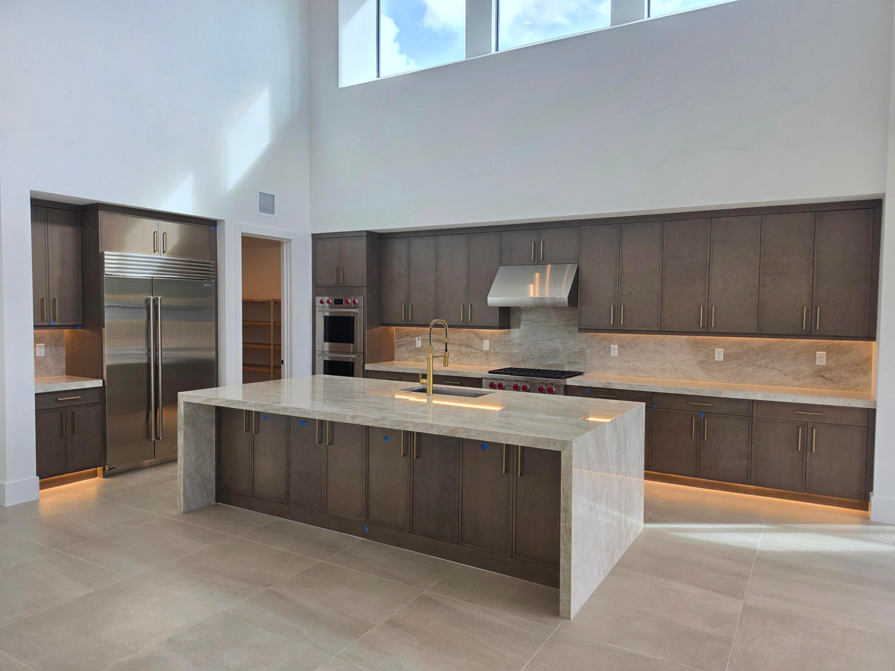 Kitchen w/ Under Cabinet and Toe Kick Lighting