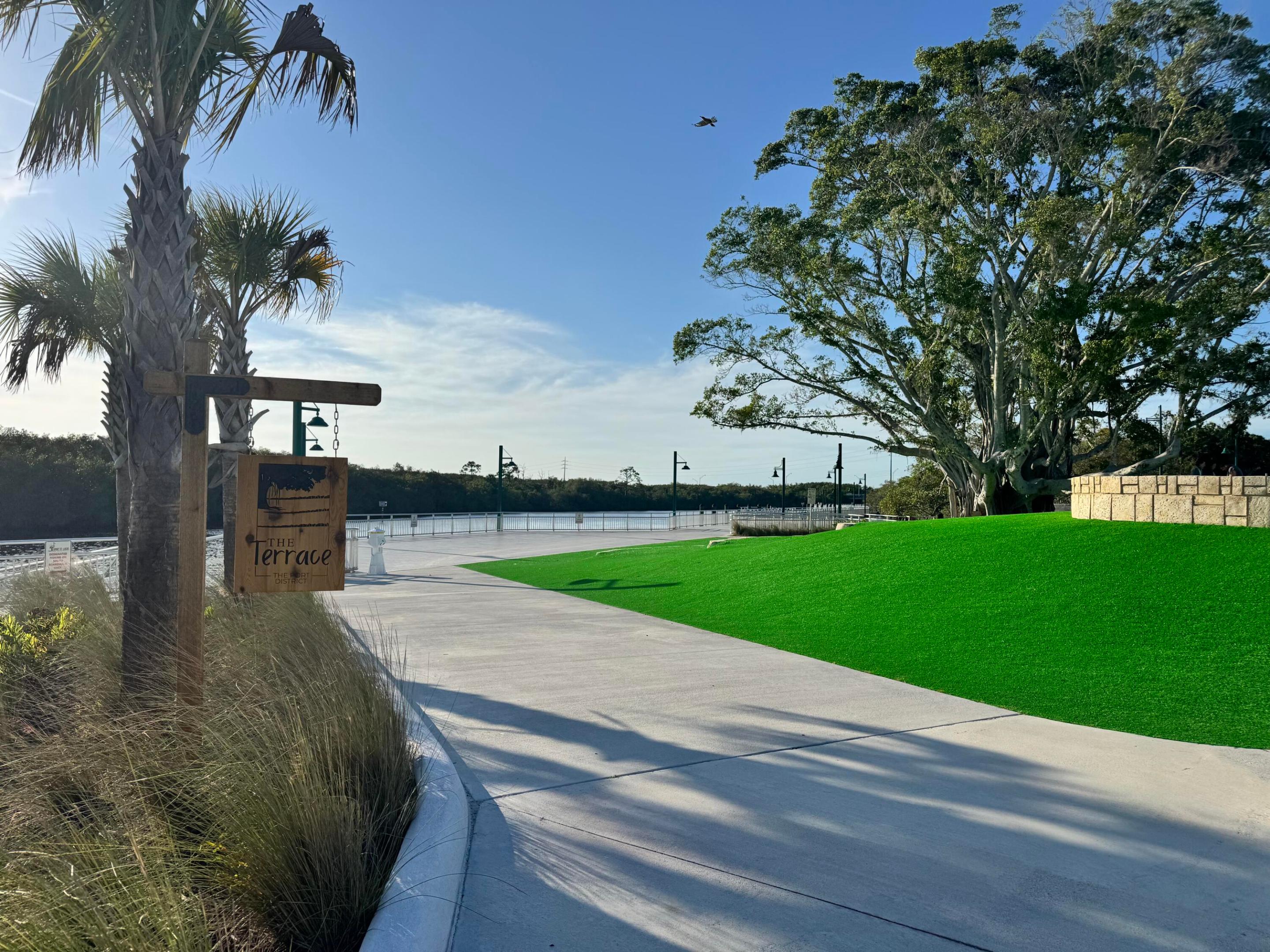 Enjoy a peaceful stroll along the waterfront boardwalk, surrounded by lush greenery and scenic water views. Another wonderful outdoor attraction near Sandpiper Bay!