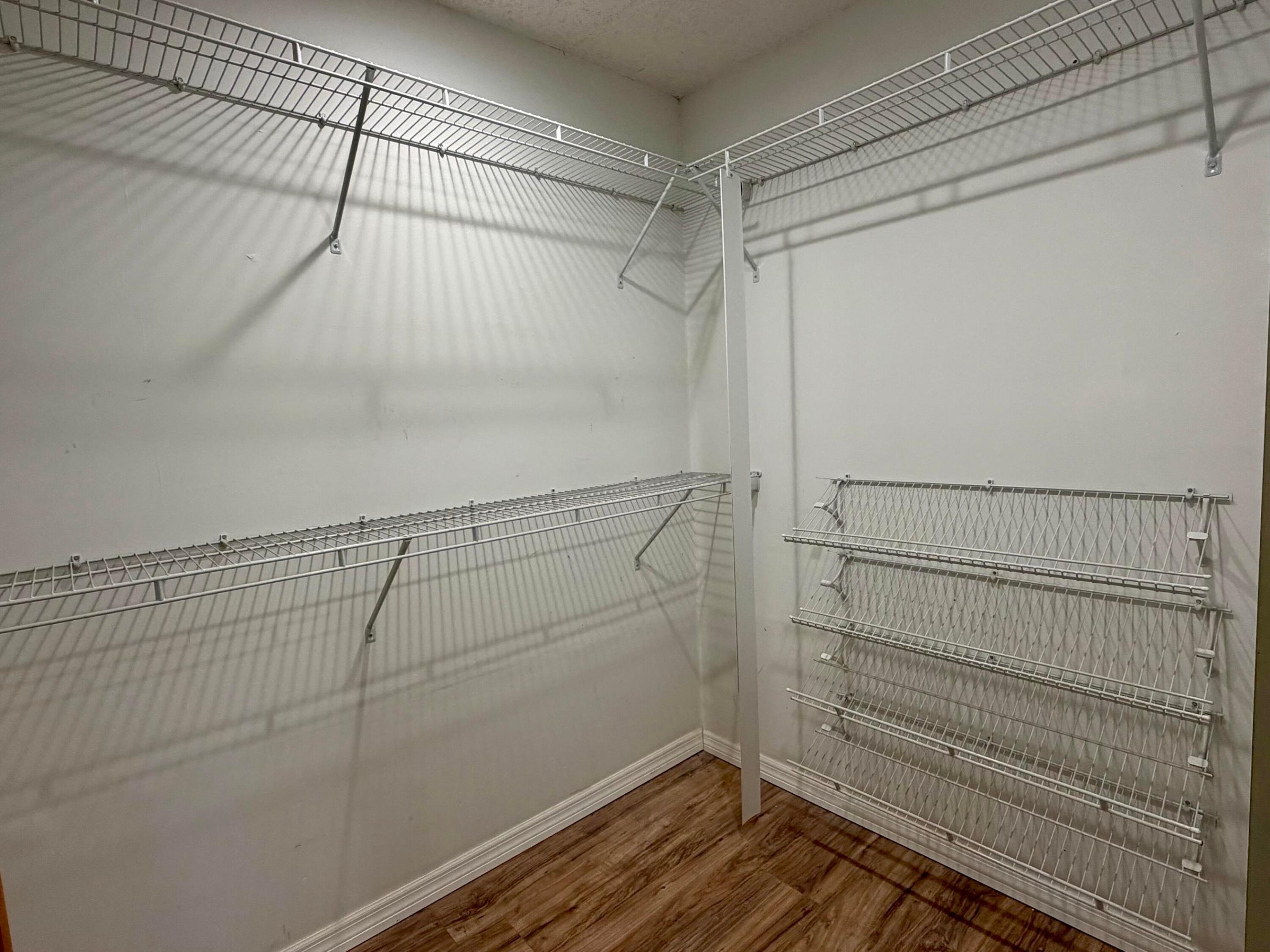 Master walk-in closet.