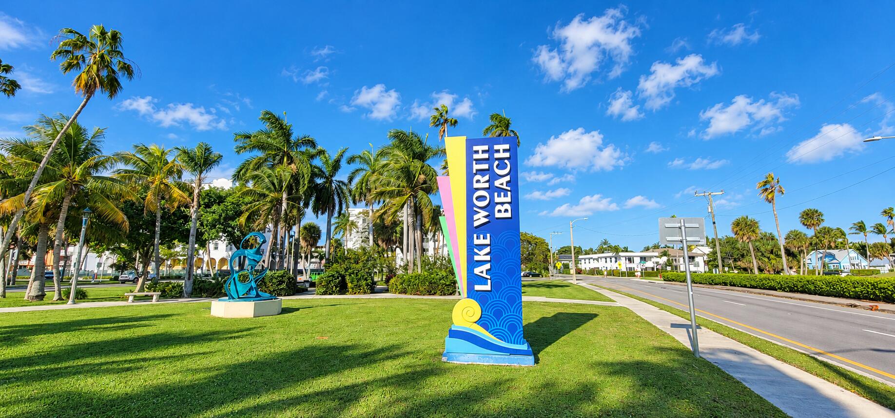 Lake Worth Beach sign