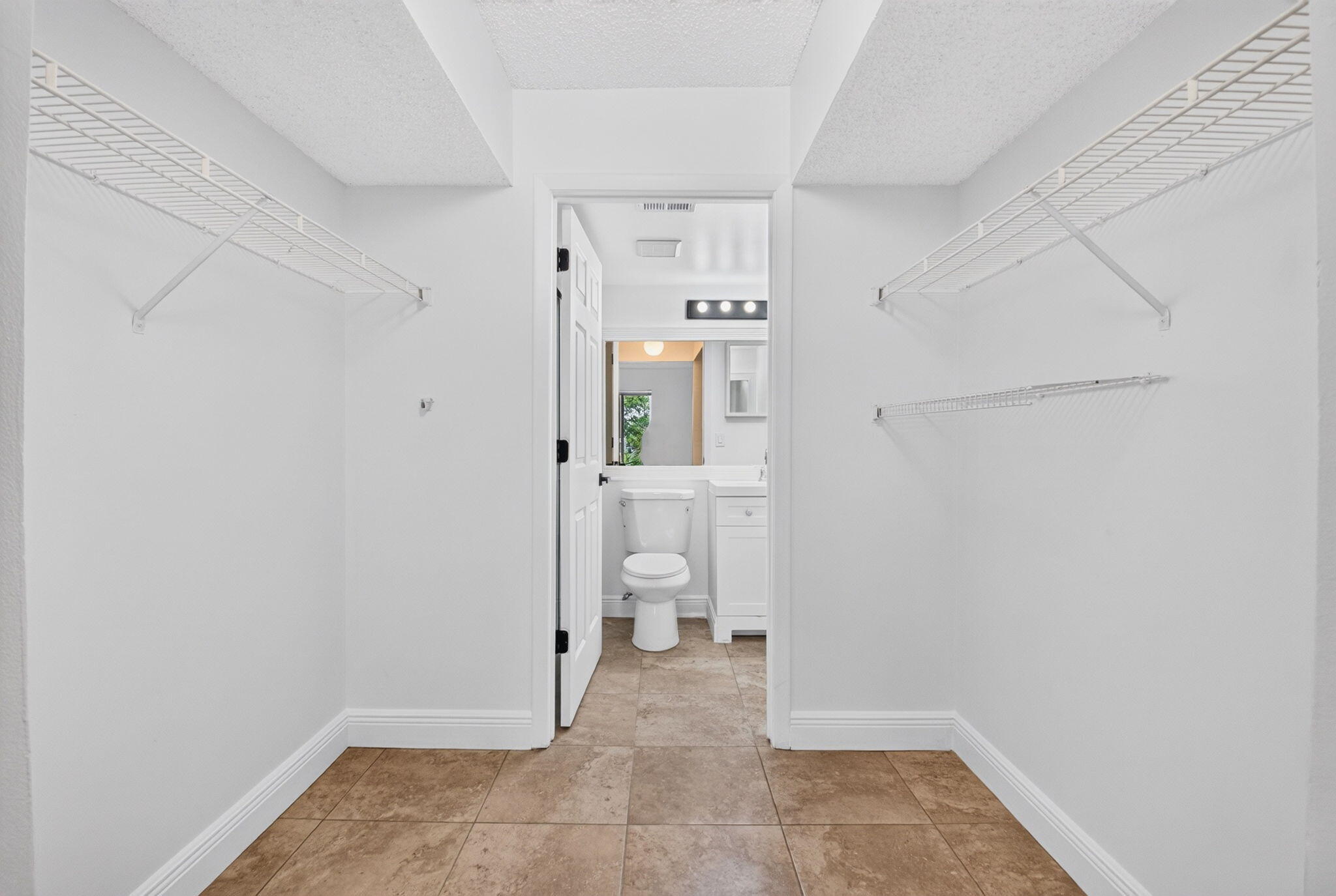 Primary Bedroom Closet Area